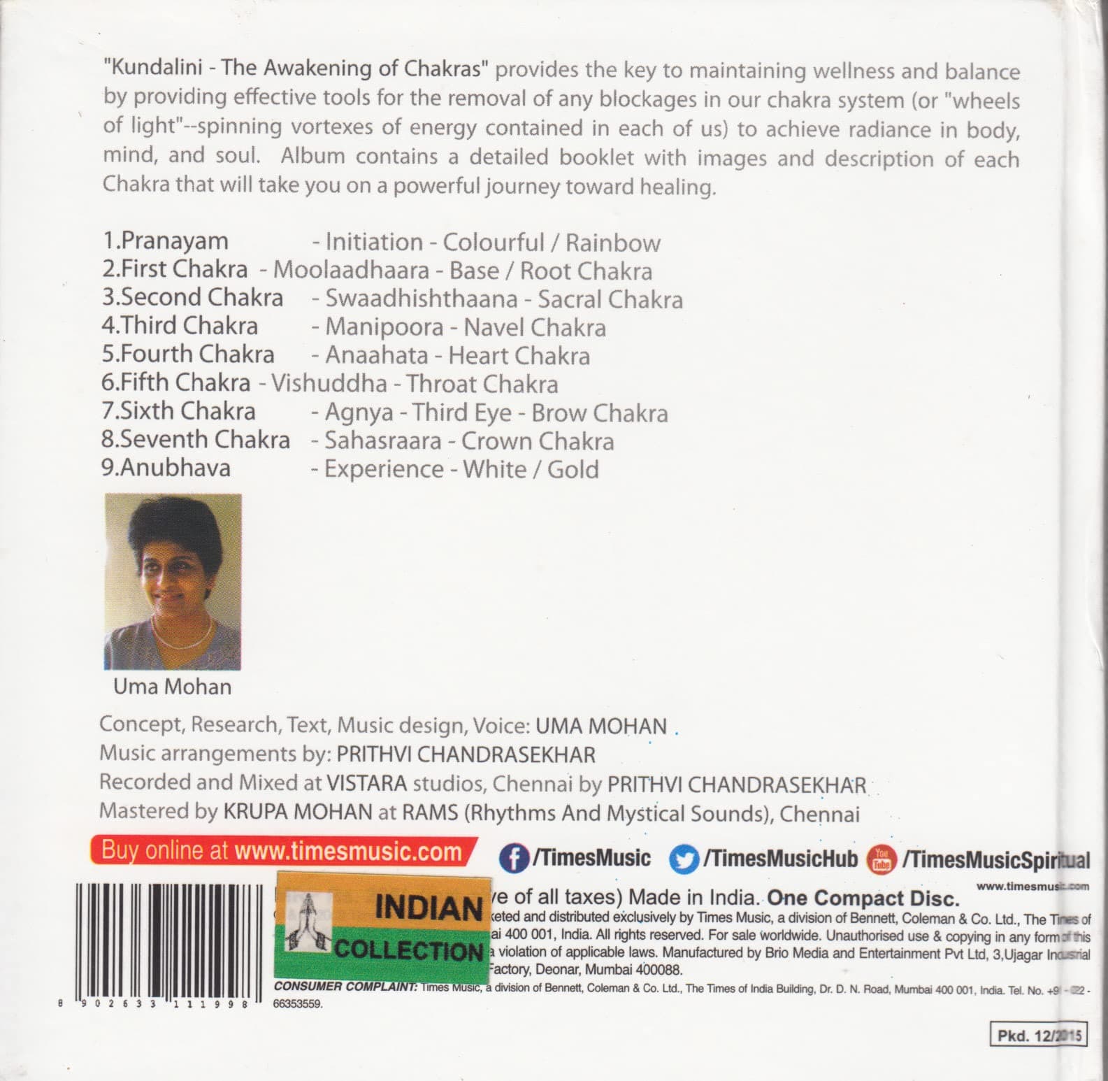 Kundalini - The Awakening of Chakras