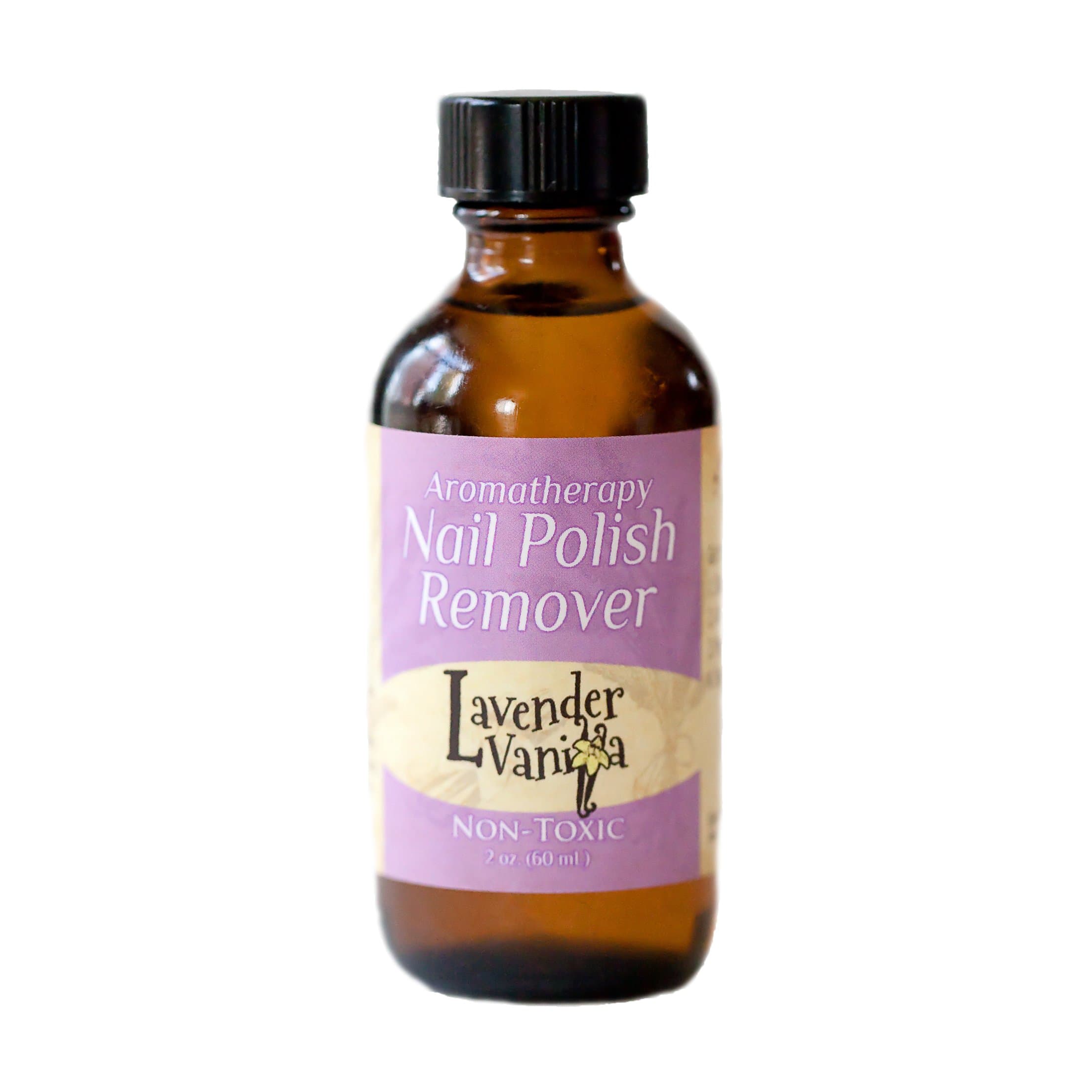 Nail Polish Remover - Lavender Vanilla (Sleep) 4 oz. bottle