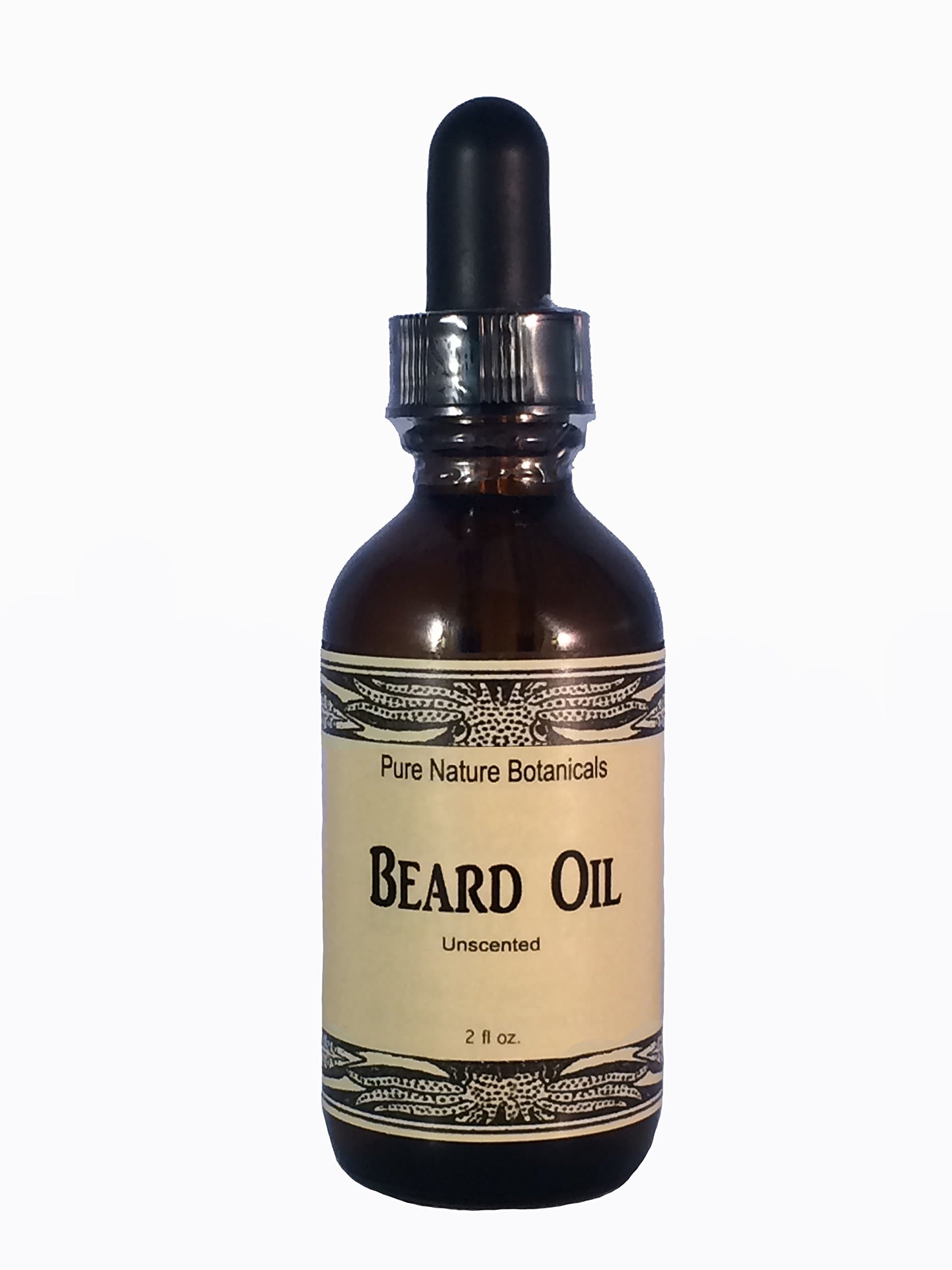 Beard Conditioning Oil - Healthy Conditioner and Softener - Natural Pure Argan & Sweet Almond Oil - Men's Facial Hair and Skin Care for Grooming, Styling and Growing the Best Beard and Mustache (Unscented) 60 Day - If You Are Not Satisfied For Any Reason We Will Refund Your Purchase in Full.