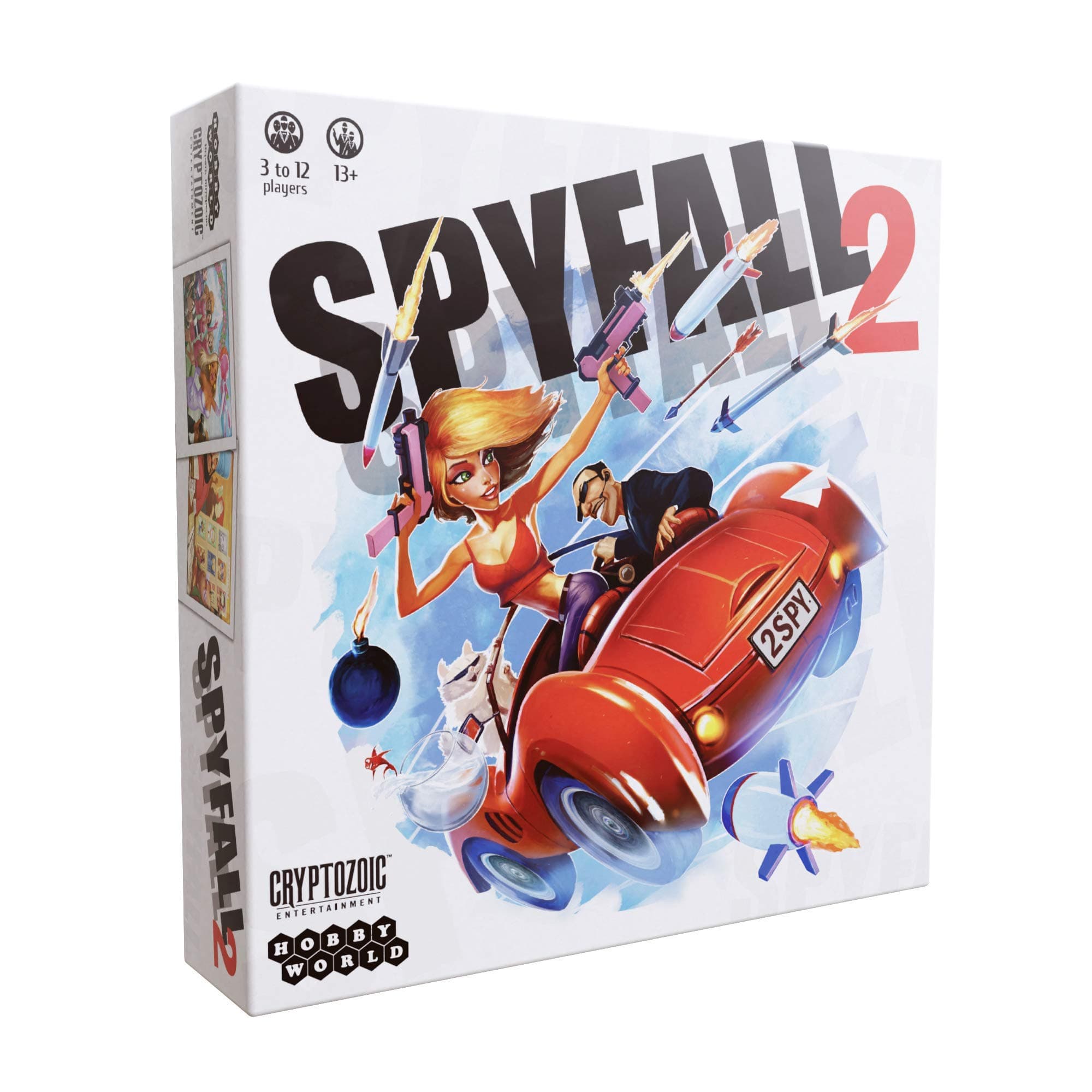 Spyfall 2 - The Perfect Party Game - Find The Spy Before Time Runs Out - Up to 3 to 12 Players - Board Games for Teens and Adults - Ages 13+