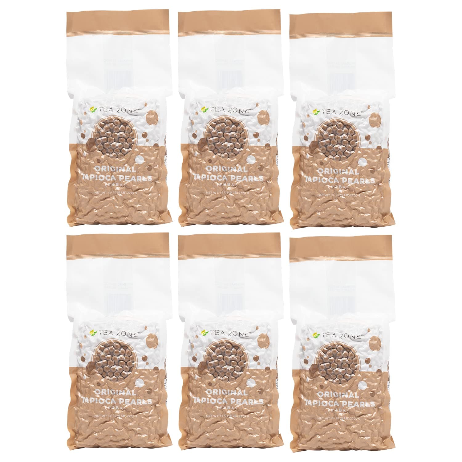 Tea Zone 6 lb Tapioca Bag, 6 Count