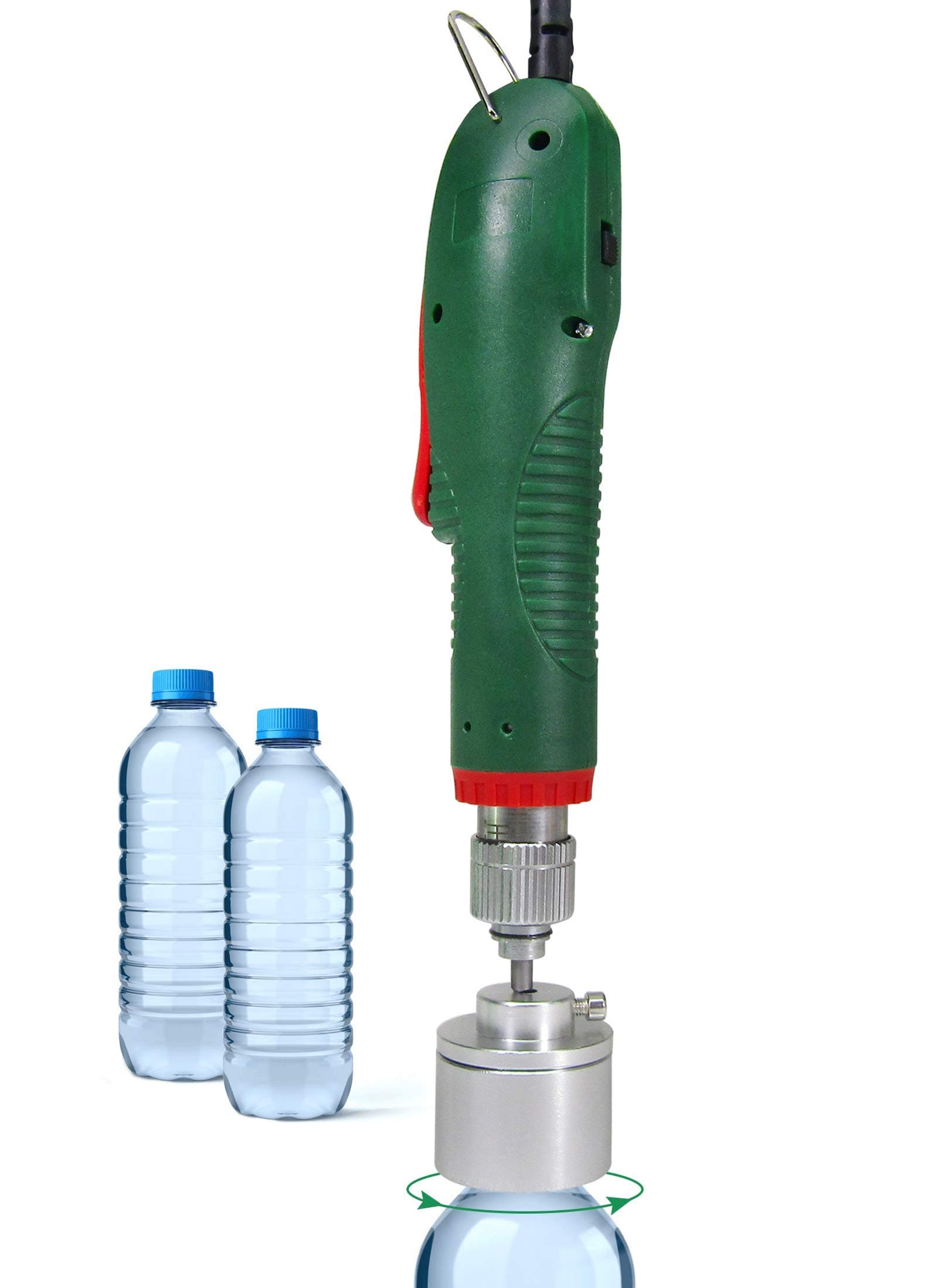 Handheld Bottle Capping Machine Electric Bottle Capper Tools for 10-50mm Plastic Bottles 100-240V