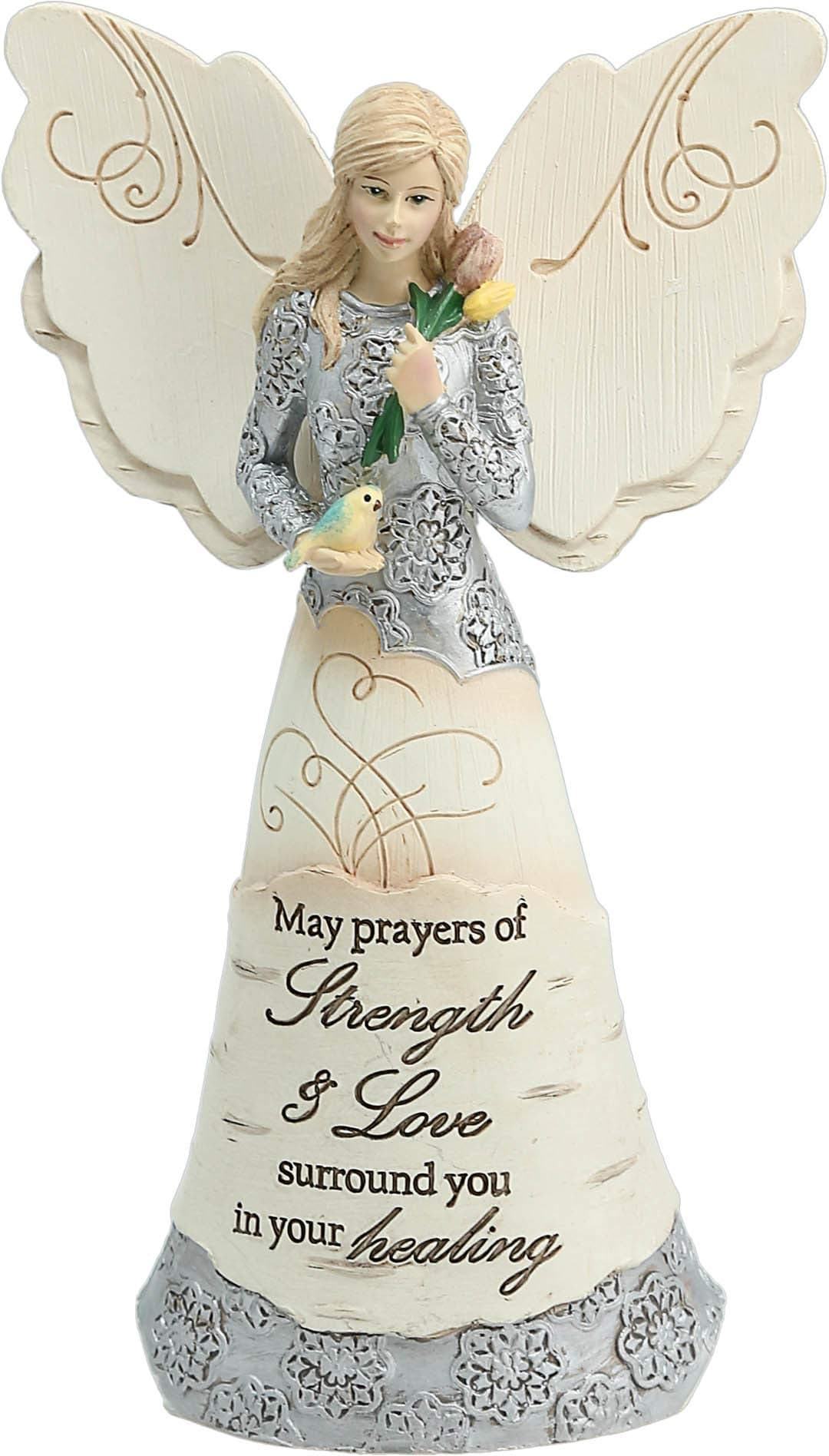 82348 Strength and Healing Angel Figurine, 6-1/2-Inch