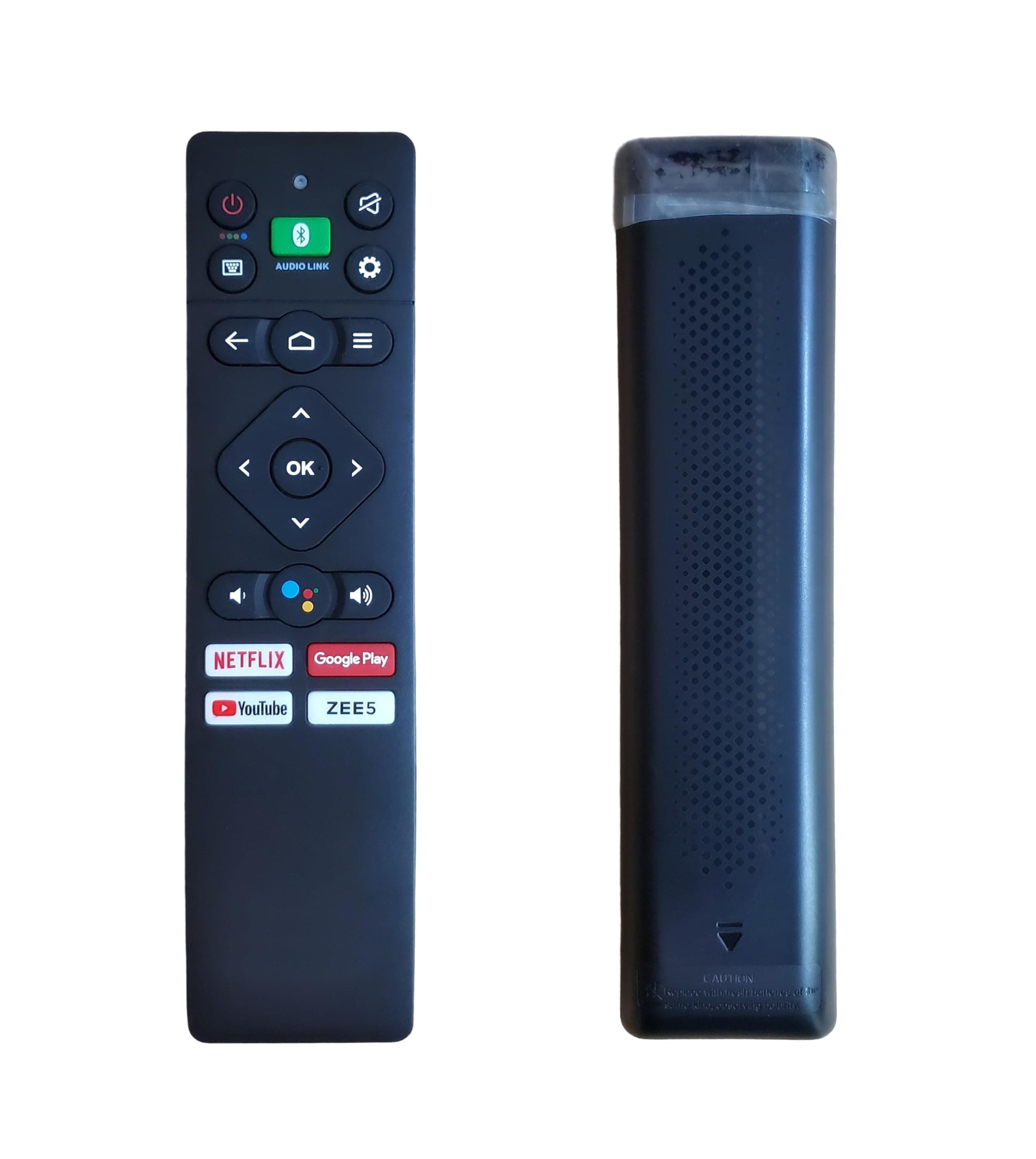 TECVITY Bluetooth Voice Function Remote with Replacement for Panasonic and Sanyo Smart LED TV Remotes (Pairing is Must)