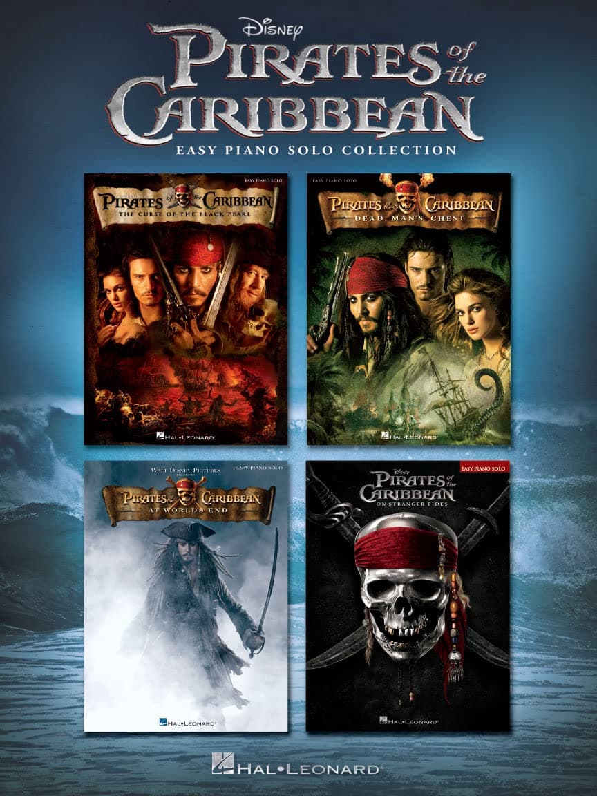 - Pirates of the Caribbean Easy Piano Solo Collection | Music by Hans Zimmer and Klaus Badelt | 12 Themes from the Iconic Disney Movies | Sheet Music for Beginner and Intermediate Pianists