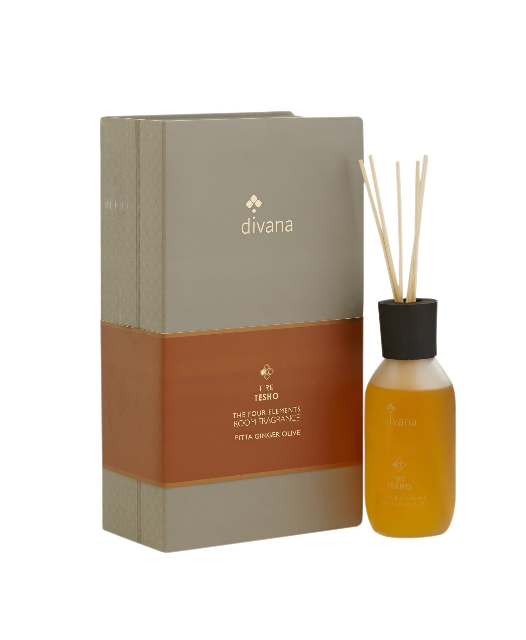 Divana Four Element Roomfragrance (Fire) : Ginger Green Oilve Medium Silver