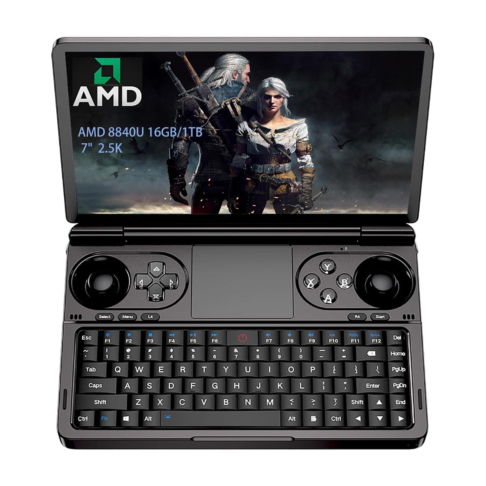 GPD Win Mini 2025 Handheld Game Console, 7" Touchscreen Gaming PC Mini Laptop Gamepad UMPC Win11 [AMD Ryzen 7 8840U 16GB RAM/1TB M.2 NVMe SSD]
