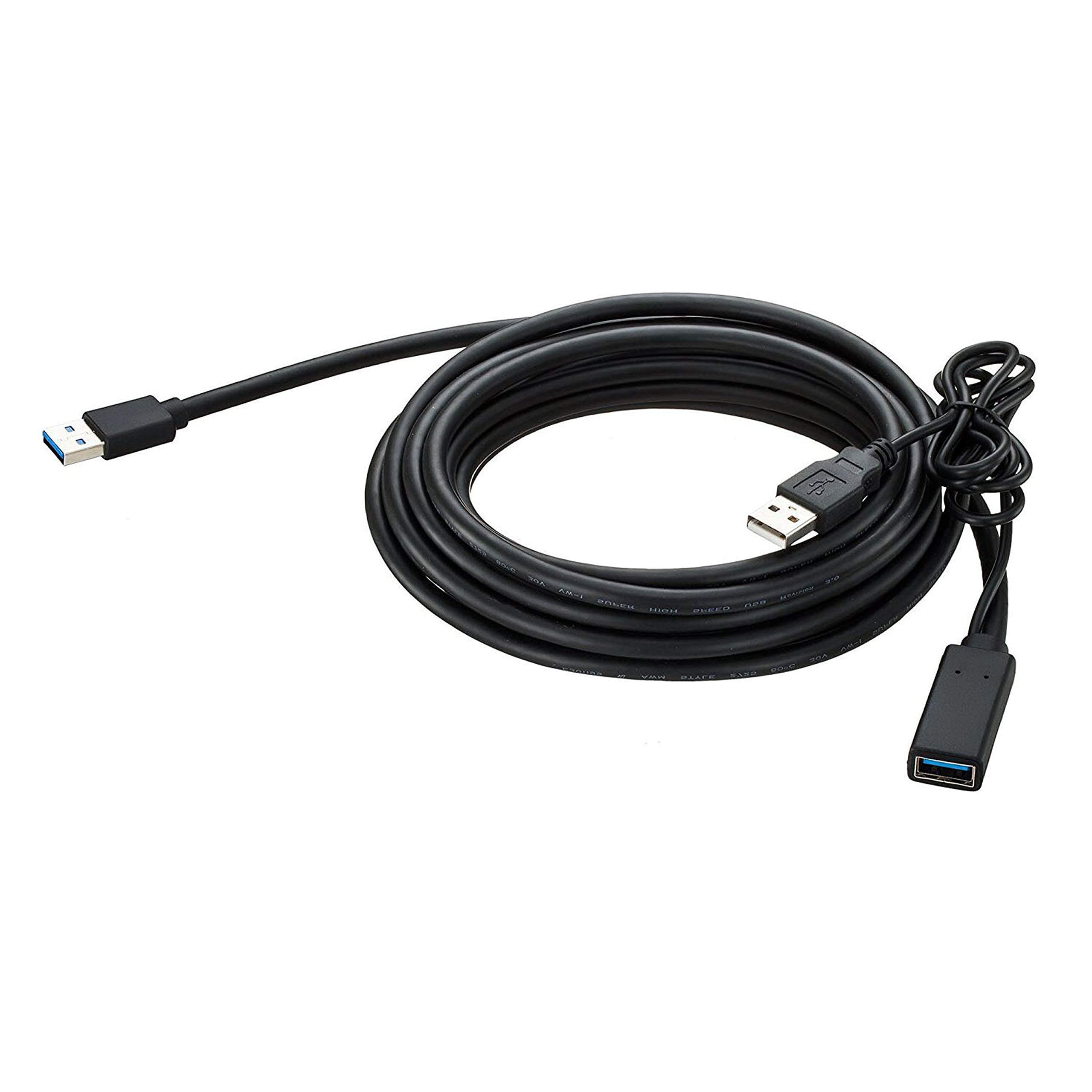 USB 3.0 Active Extension Cable, SATYAY Super Speed USB 3.0 Repeater Cable Male to Female Extender with Signal Amplifier, USB Extension Cord for Camera, Card Reader, Hard Drive, Keyboard, Playst (16ft)