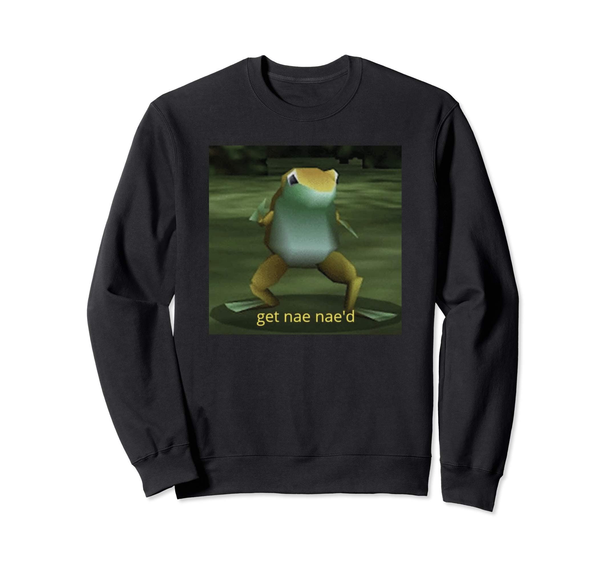 Get Nae Nae'd Dancing Frog Meme Sweatshirt