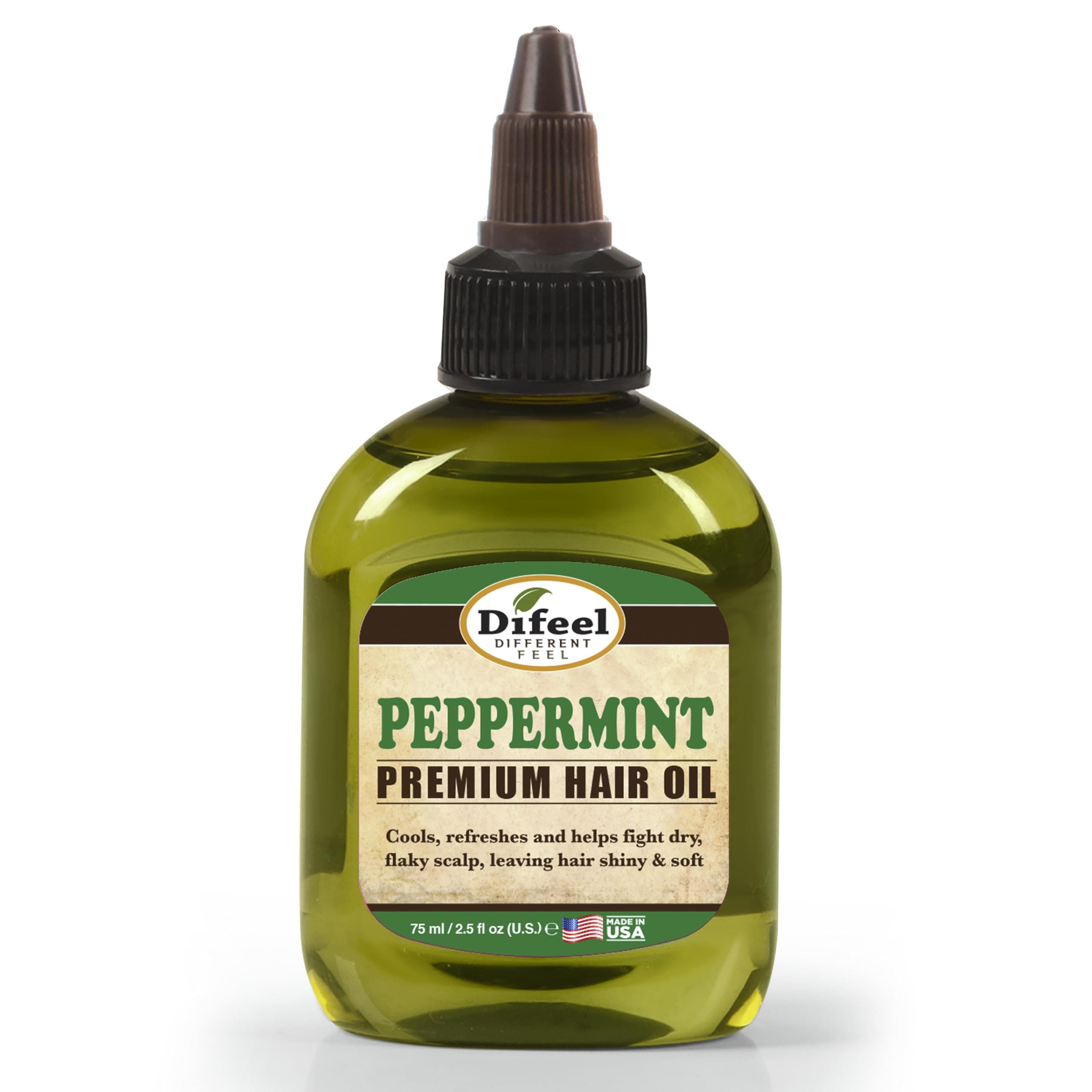 Premium Natural Hair Oil - Peppermint Oil 75 milliliters