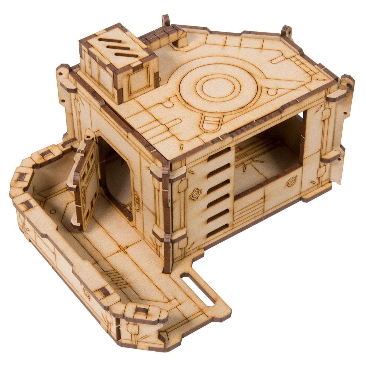 The Broken Token Horizon Grid MK 3 - MDF Terrain Building for Sci-Fi Games and Wargaming