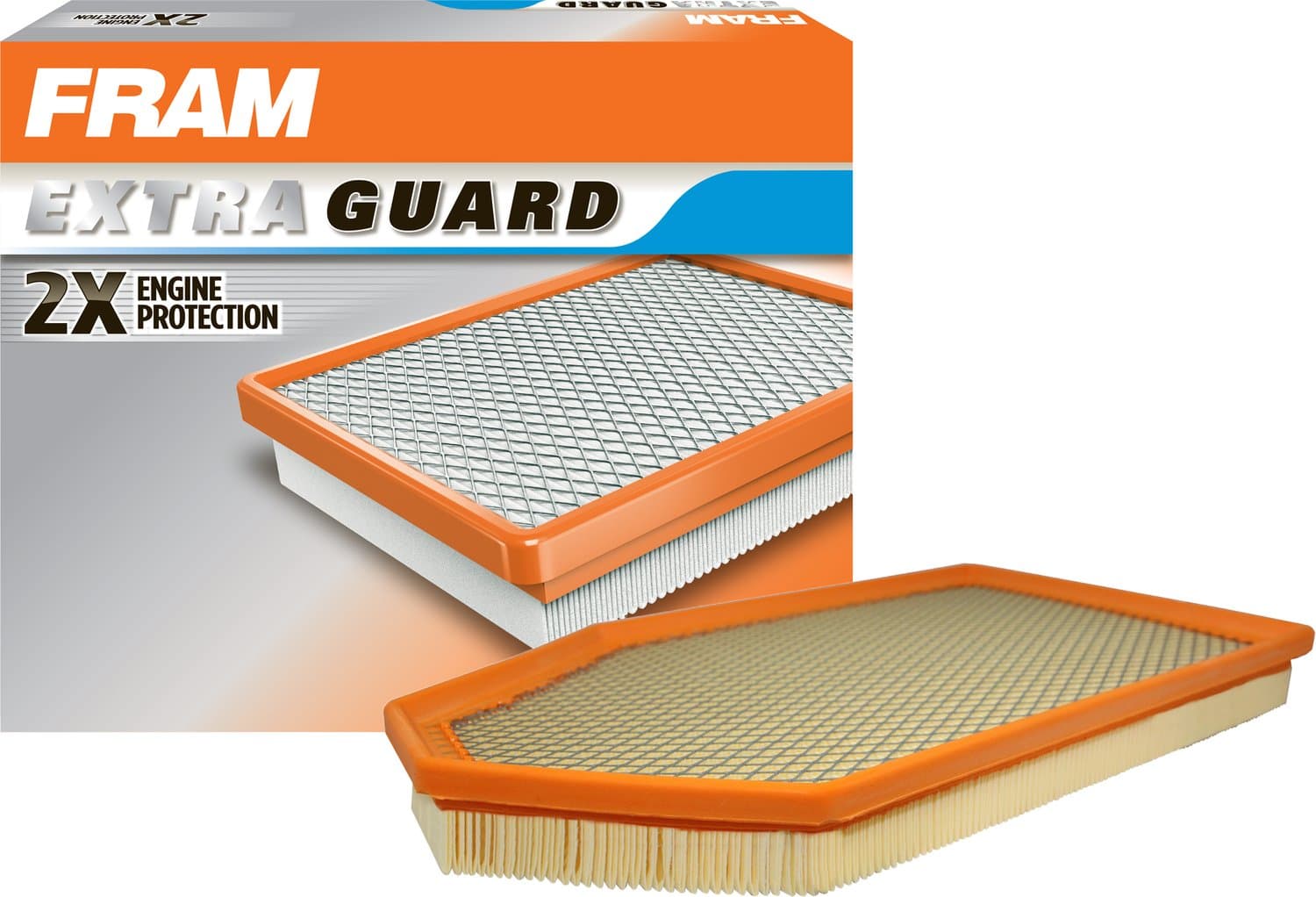 FRAM Extra Guard CA11257 Replacement Engine Air Filter for Select Chrysler and Dodge Models, Provides Up to 12 Months or 12,000 Miles Filter Protection