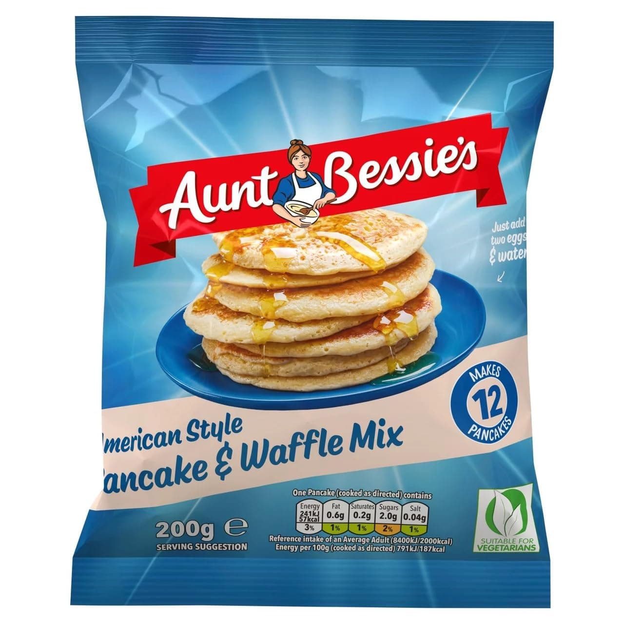 Aunt Bessies American Style Pancake & Waffle Mix 200g