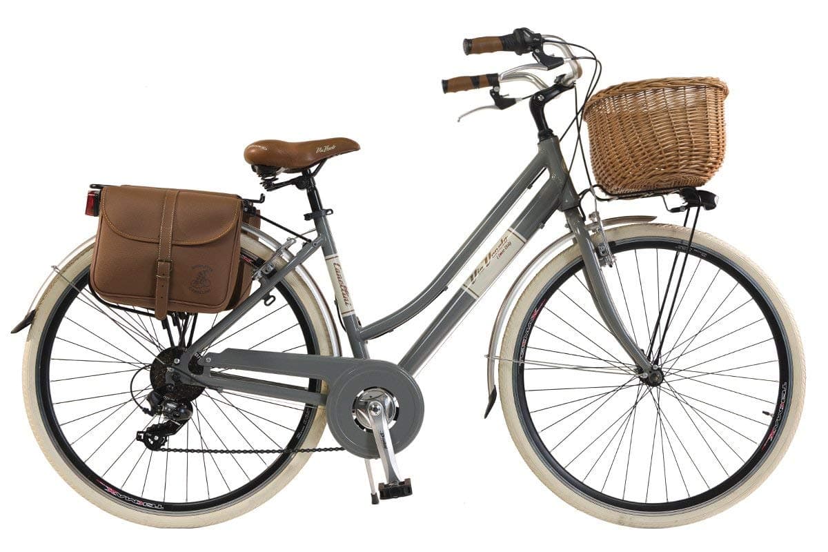 Via Veneto by CanelliniBike Bicycle citybike CTB Woman Lady Girl Vintage Retro Via Veneto Aluminium (46, Grey)