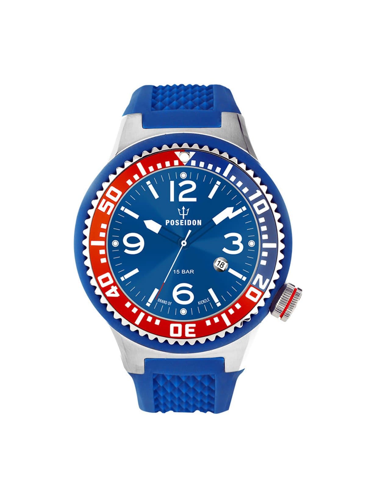 Kienzle Women's Quartz Watch Poseidon S Slim K2103017043-00415 with Rubber Strap