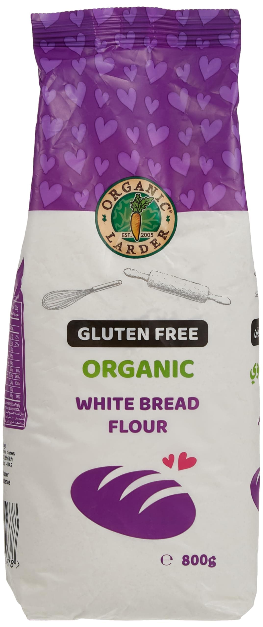 Organic Bread Gluten Free Flour 800 g