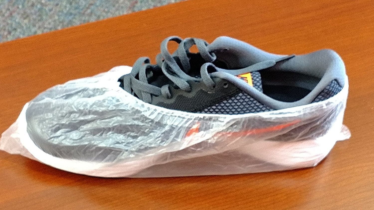 Travel Feet Disposable Waterproof Shoe Covers, Color: Clear (XL)