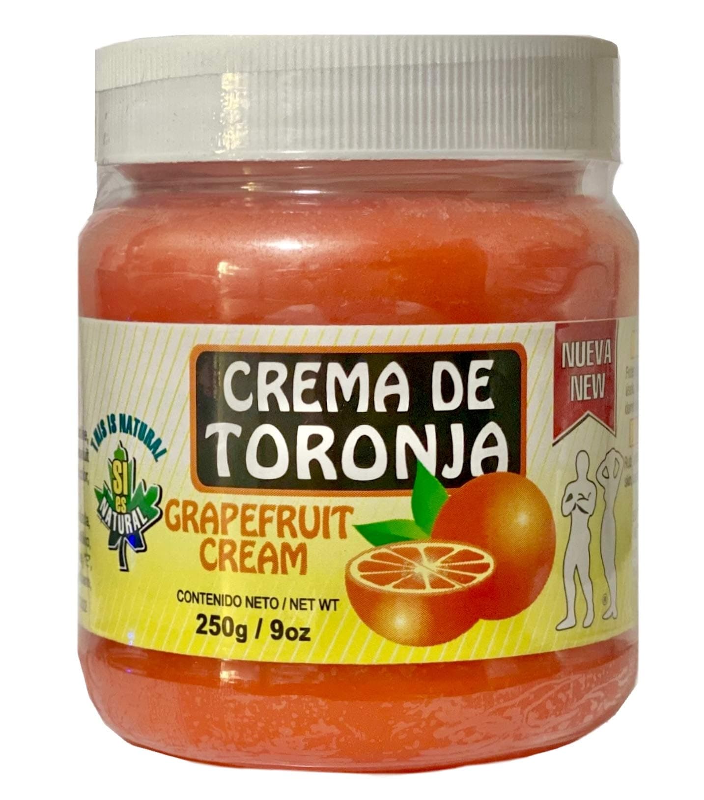 Grapefruit Cream, Crema De Toronja 9 Oz Super Adelgazante!! by Naturamex