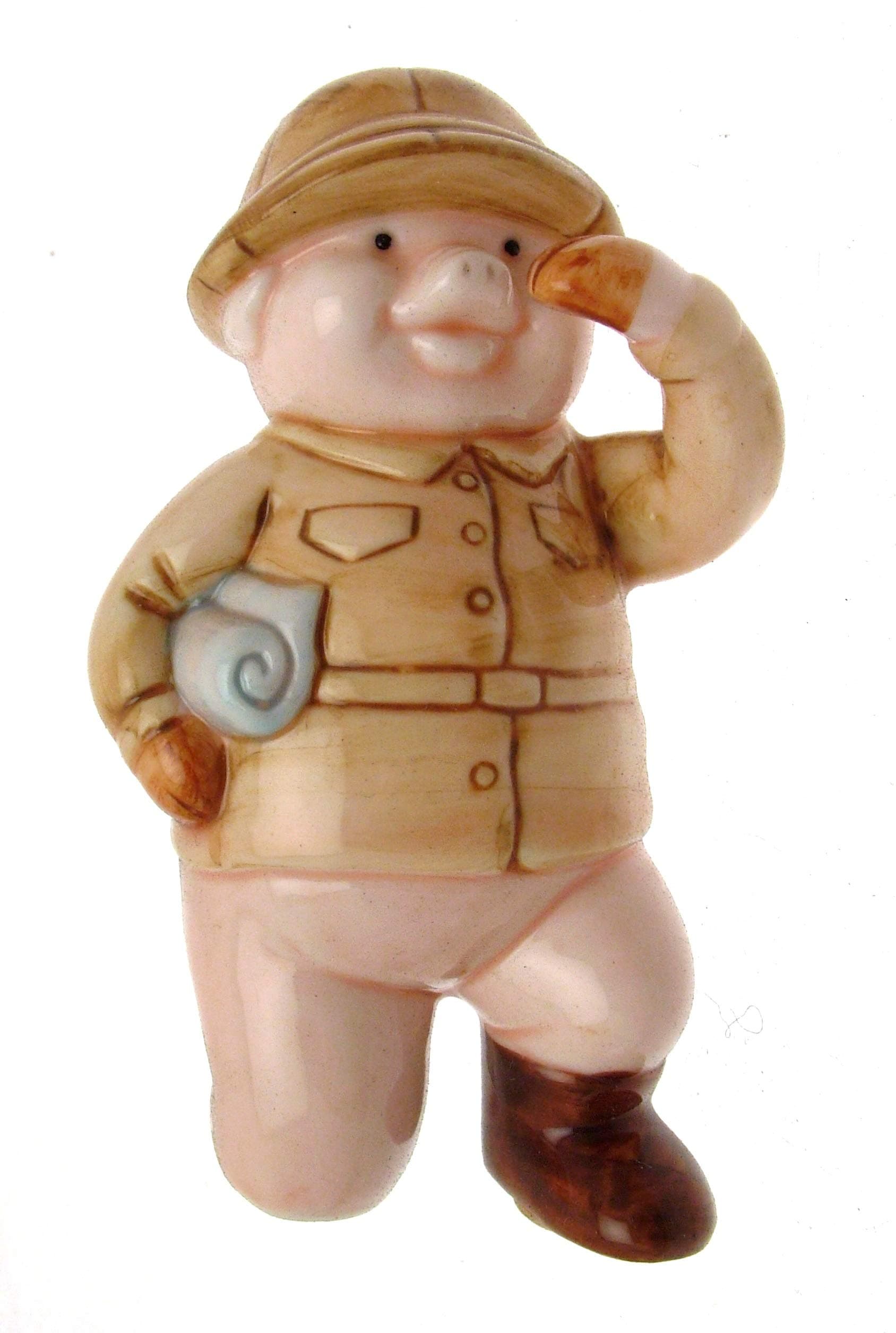 Danbury Mint Snout Of Africa Pig Ornaments Pig Figurines