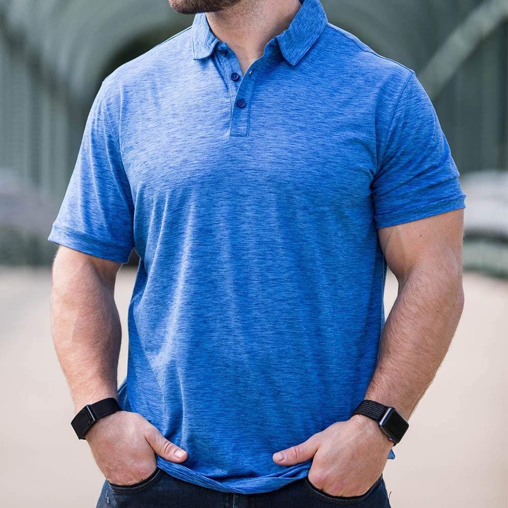 Born Primitive The Athleisure Polo (Royal Blue)