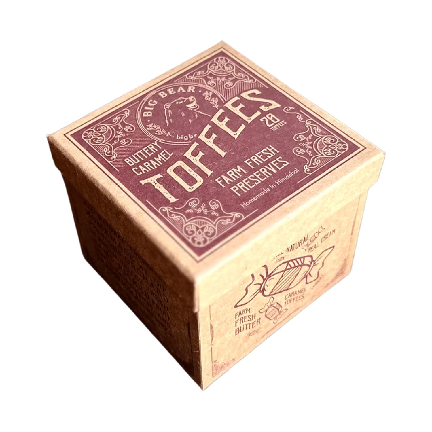 Caramel Toffee 300 Grams, Pack of 1