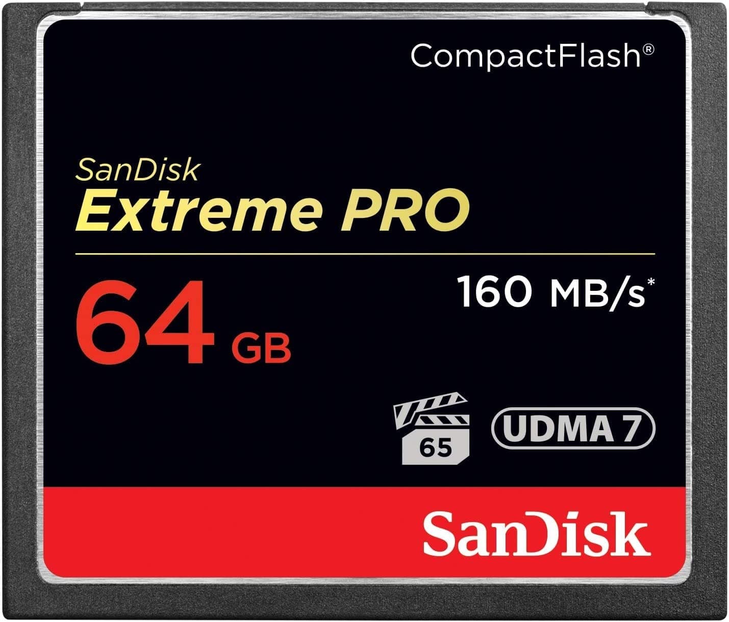 64GB Extreme PRO Compact Flash Memory Card (SDCFXPS-064G-X46)
