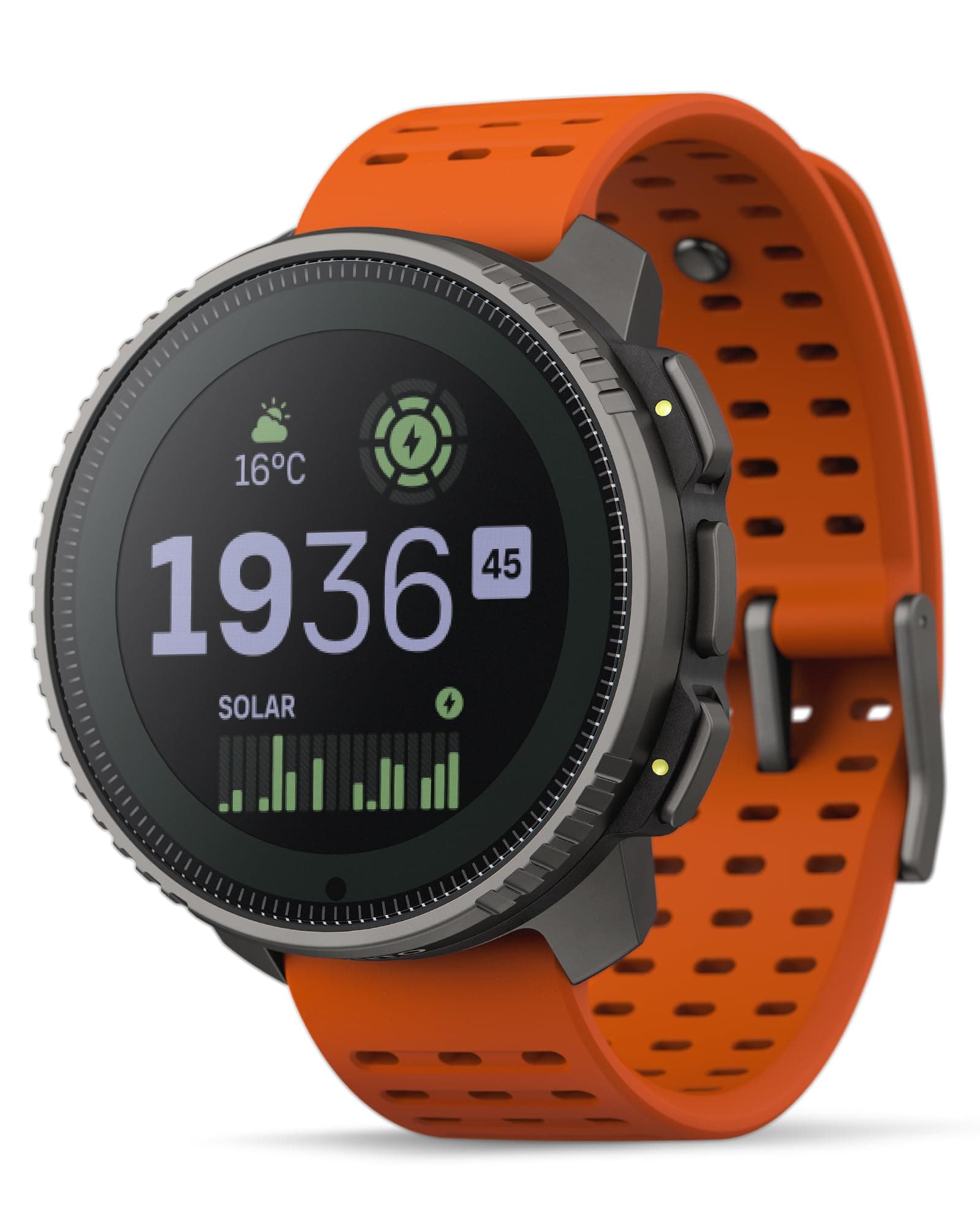 Vertical: Adventure GPS Watch, Large Screen, Offline Maps, Solar Charging