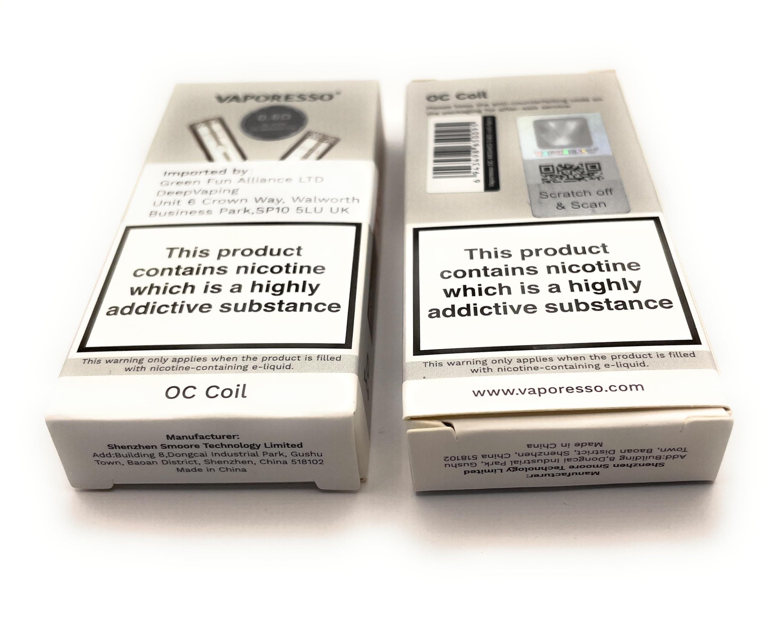 10-Pack Genuine Vaporesso Orca Solo Plus 0.6 Ohm Mesh OC Coils