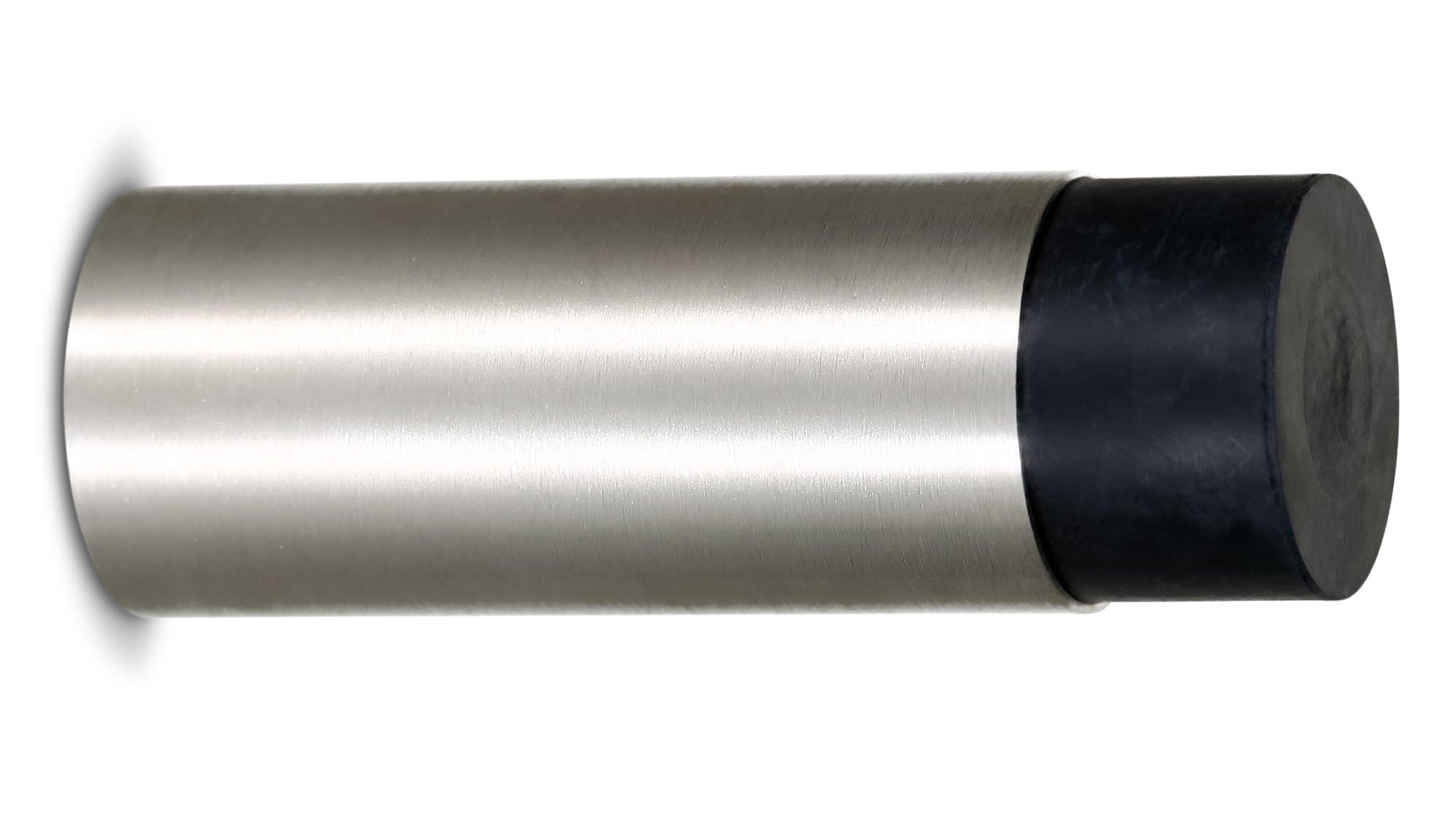 Stoppwerk Butée de porte murale en acier inoxydable avec caoutchouc