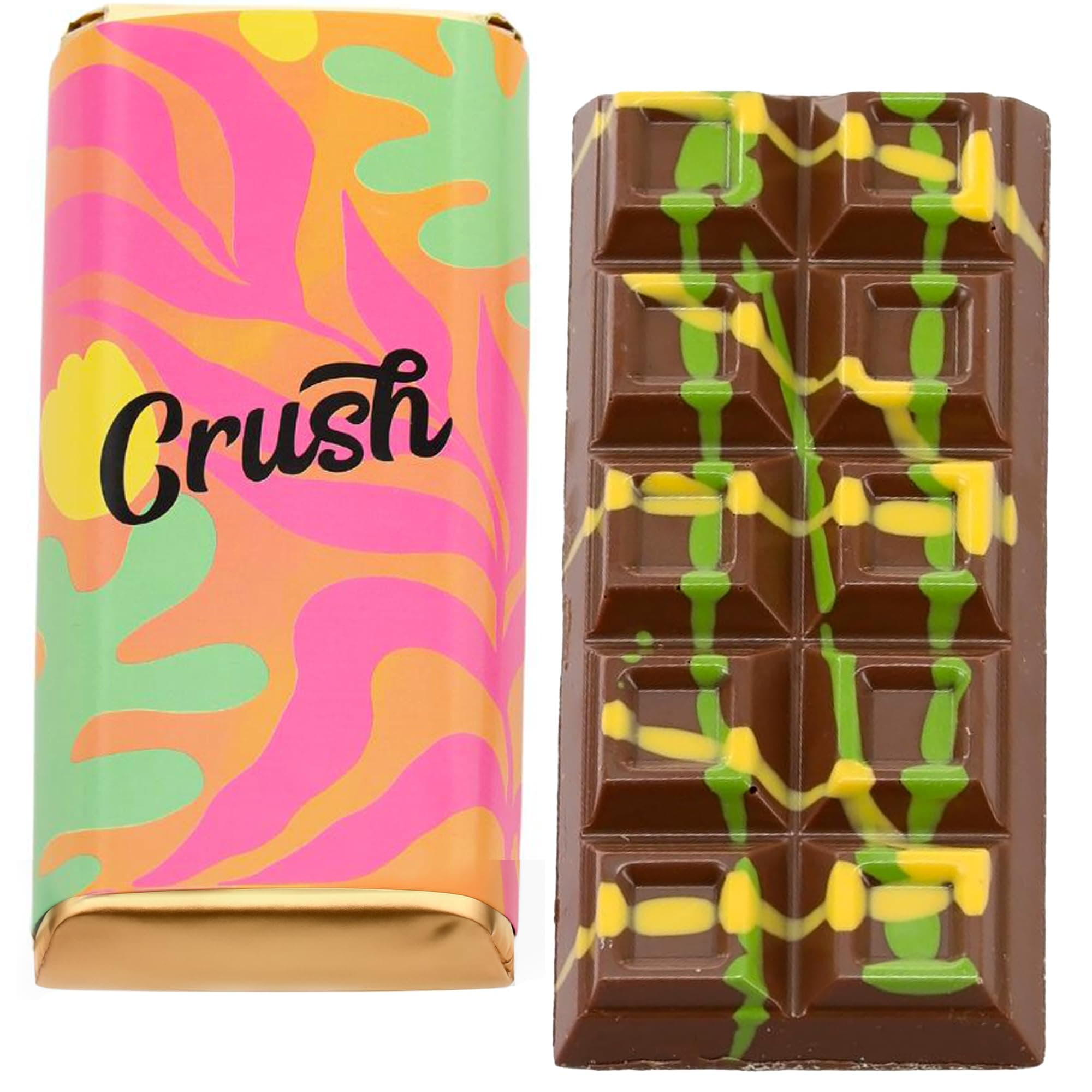 Crush Dubai Chocolate Bar Pistachio - Elegant Knafeh Pistachio Chocolate Bar ...