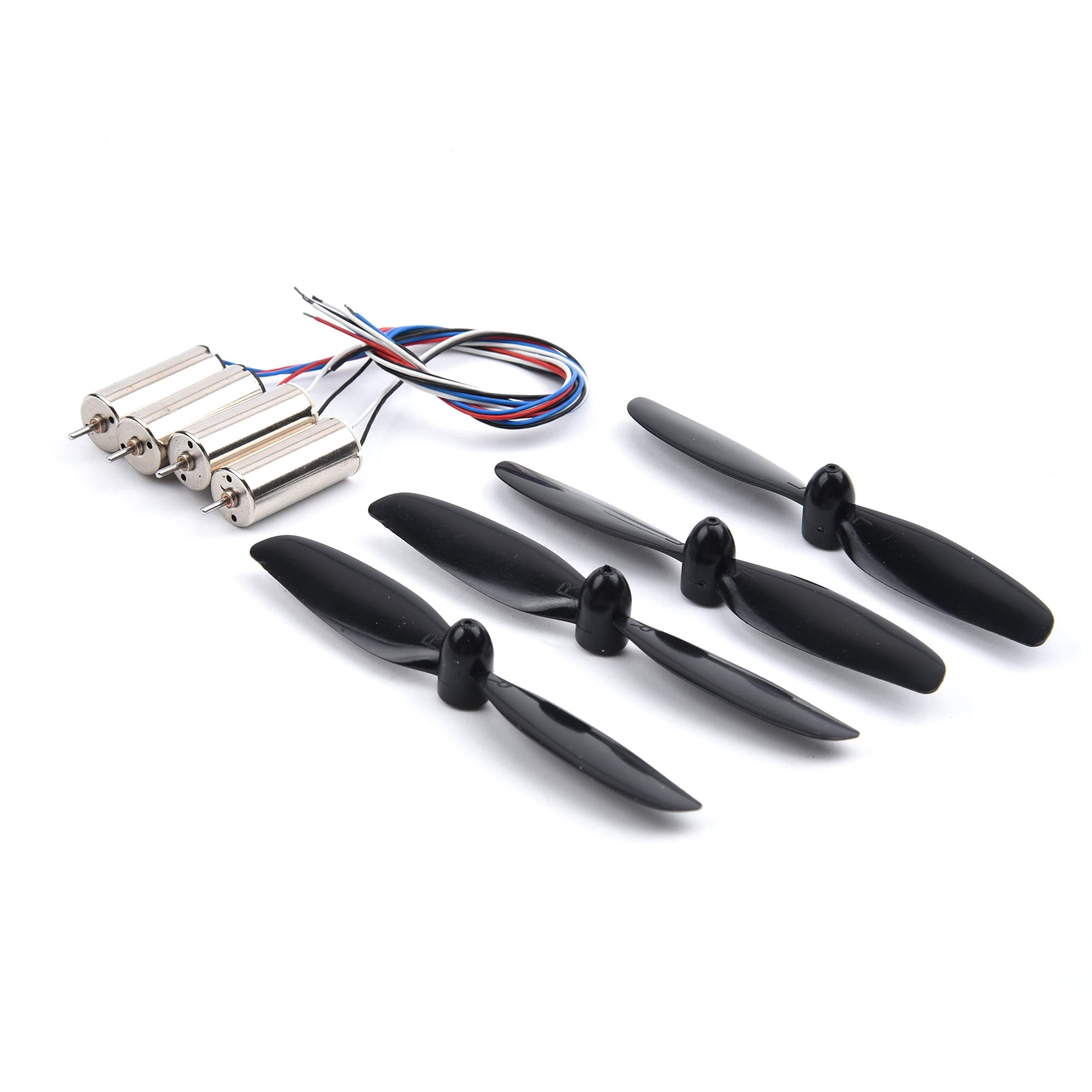 YoungRC 8520 Coreless Motor 8.5 x 20mm Brushed Motors + 75mm CW CCW Propeller for DIY Micro QX95 QX110 Quadcopter RC Drone