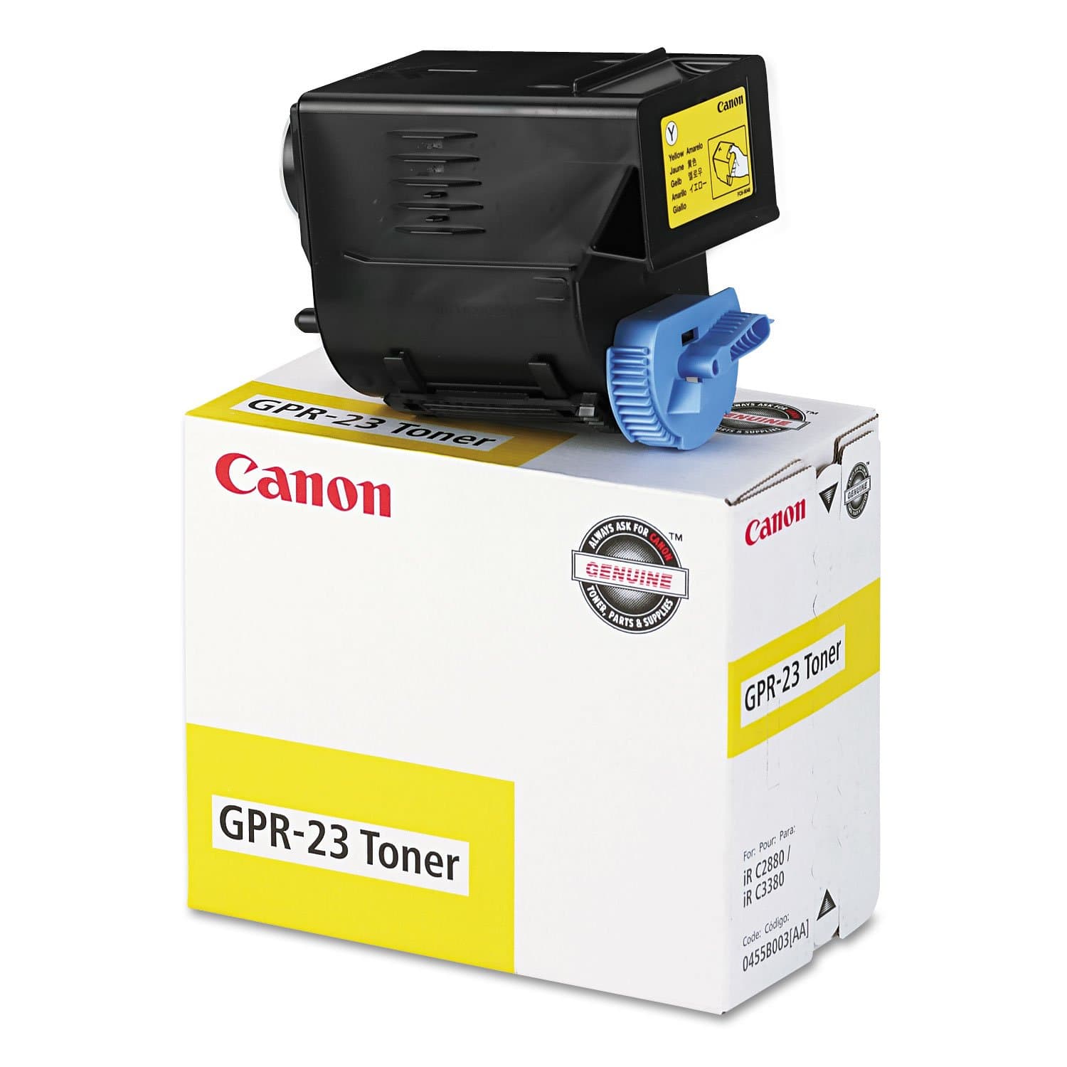 Canon 0455B003AA 0455B003AA (GPR-23) Toner, Yellow
