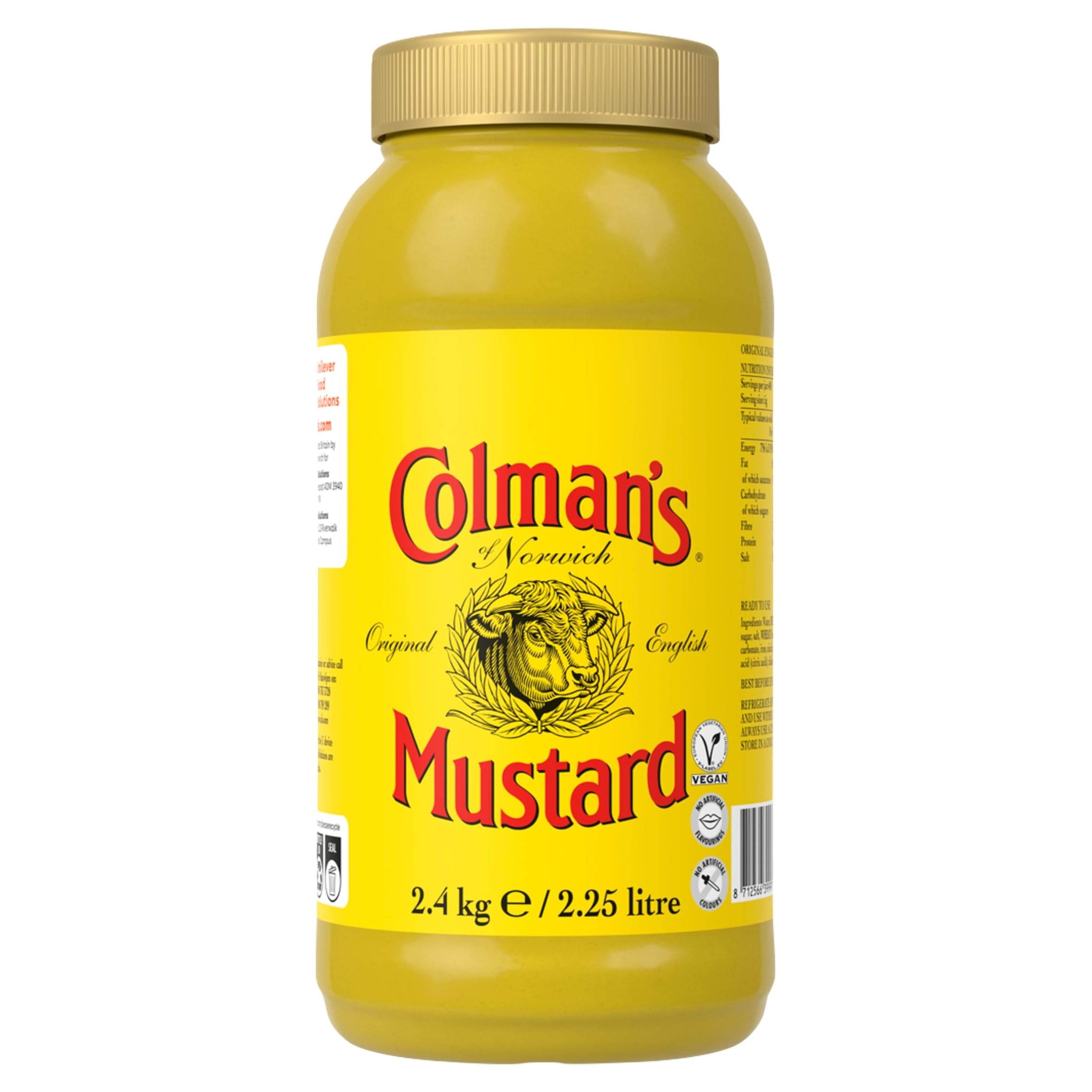 Colman's English Mustard, 2.25 Litre
