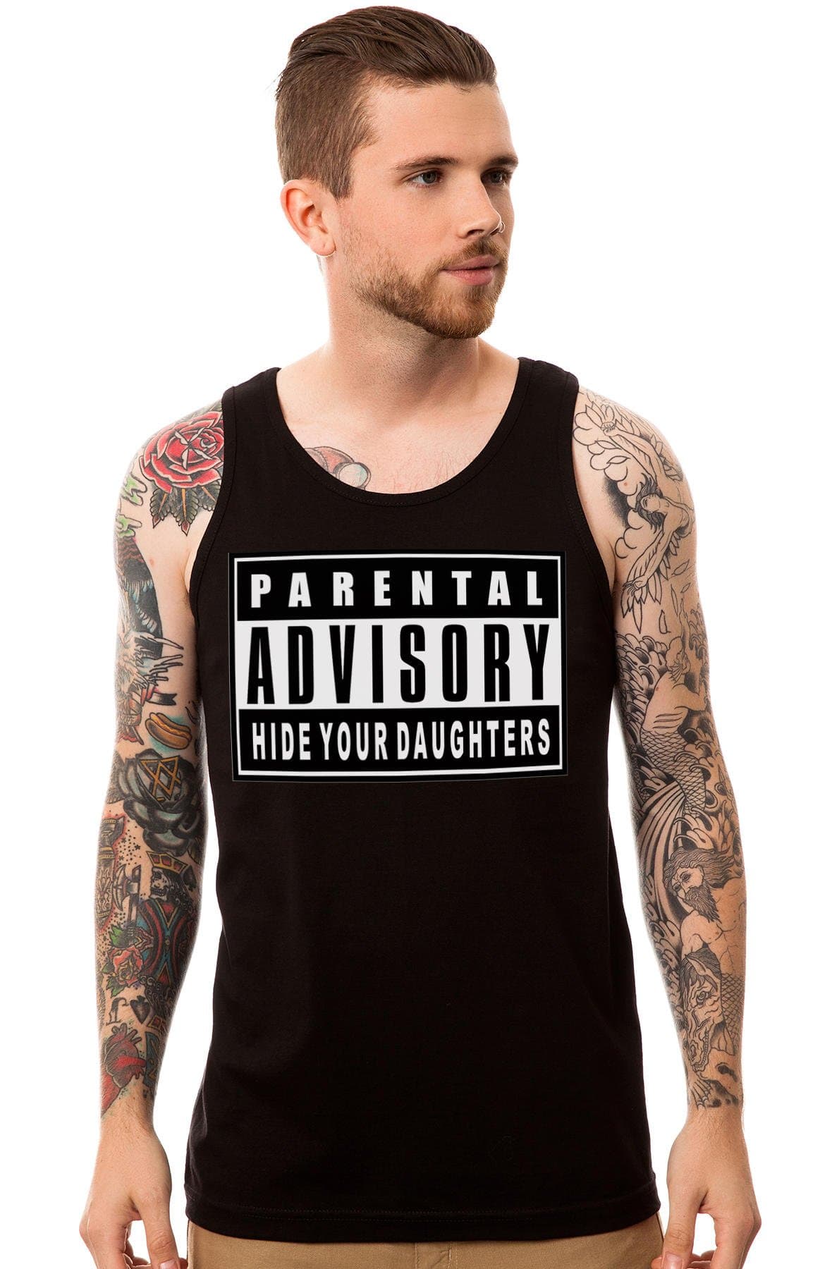 Howie Dew Men's Parental Advisory Tank Top