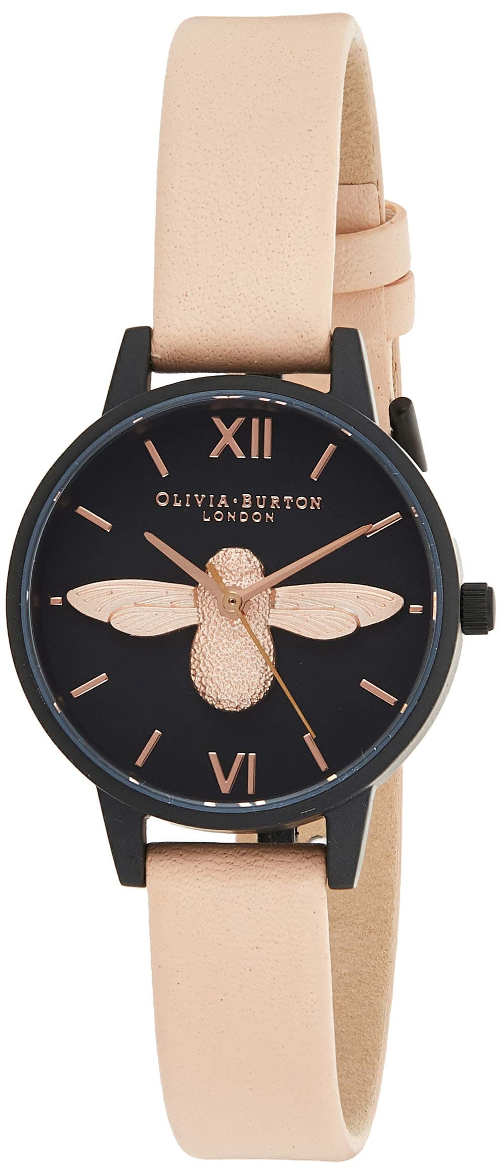 Womens Quartz Wrist Watch, Analog and Leather- OB16AD40