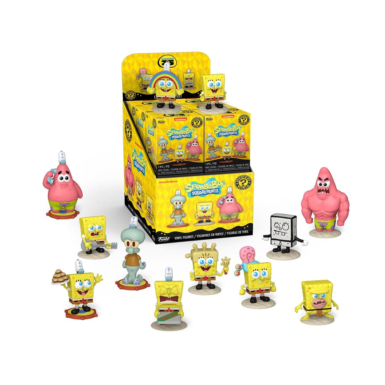 – Funko Mystery Mini - SpongeBob Squarepants 25th - 1 Of 12 to Collect - Styles Vary - Spongebob Squarepants - Collectable Vinyl Figure - Gift Idea - Official Merchandise - Toys for Kids & Adults