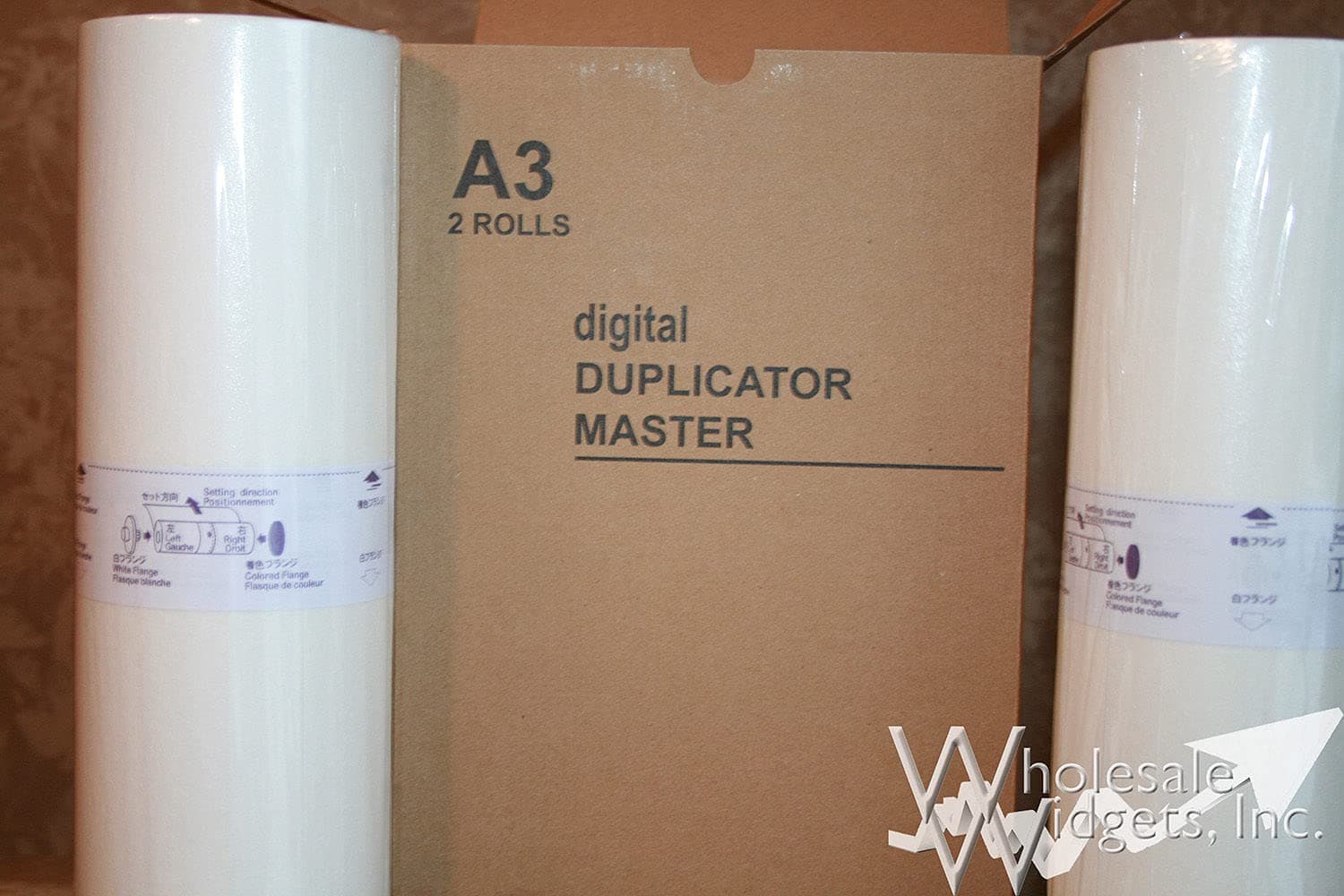 2 Duplicator Masters, Compatible with Riso S-132.