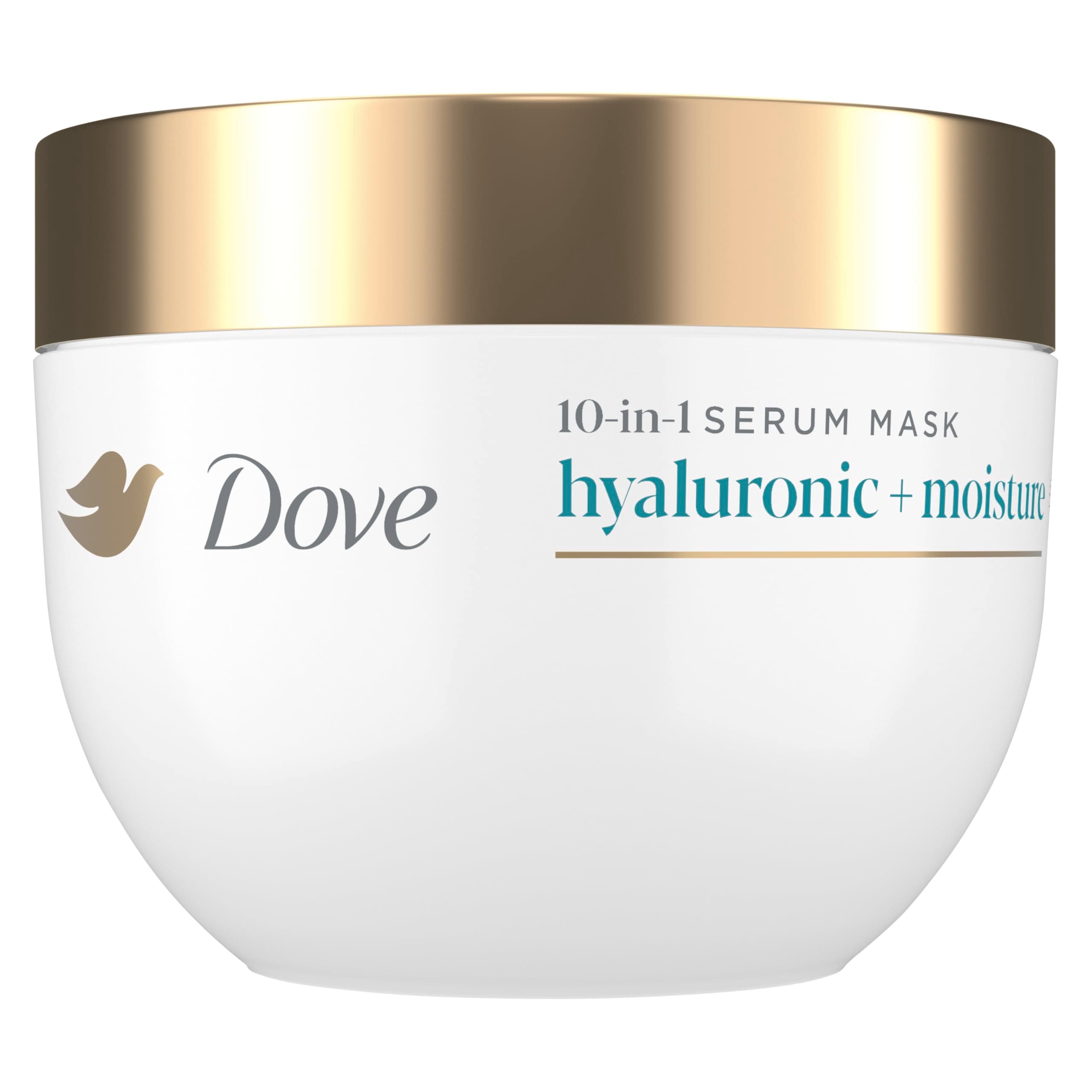 Hair Hyaluronic Moisture for Dry Hair 10-in-1 Hydrating Hair Mask with Bio-Protein Care Technology and Hyaluronic Serum 9.2 Fl Oz
