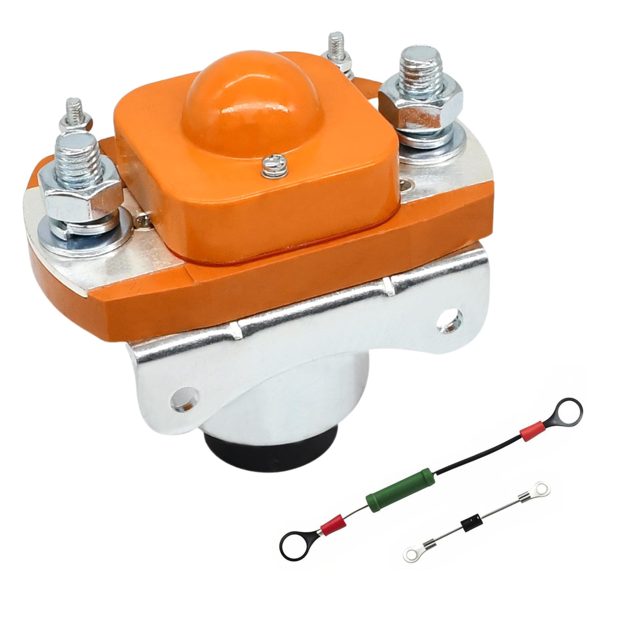 MZJ-400A Contactor Solenoid Universal Compatible With Golf Cart Heavy Duty 48V 400A Solenoid Golf Cart