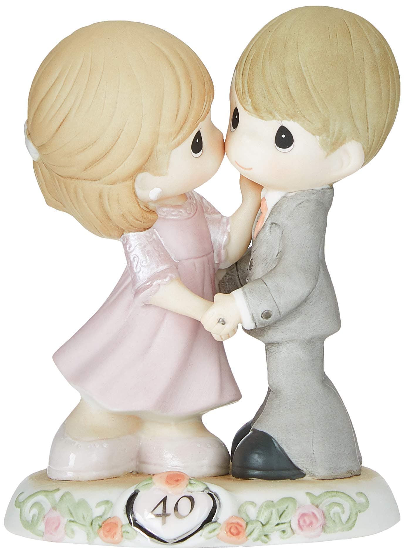 Sweeter As The Years Go By – 40th Anniversary, Bisque Porcelain Figurine, 113008