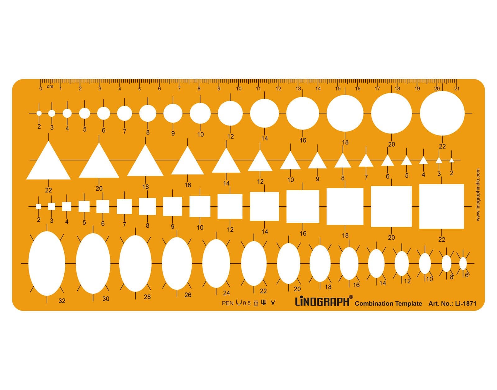 Combination Drafting and Design Template Stencil Symbols Technical Drawing Scale