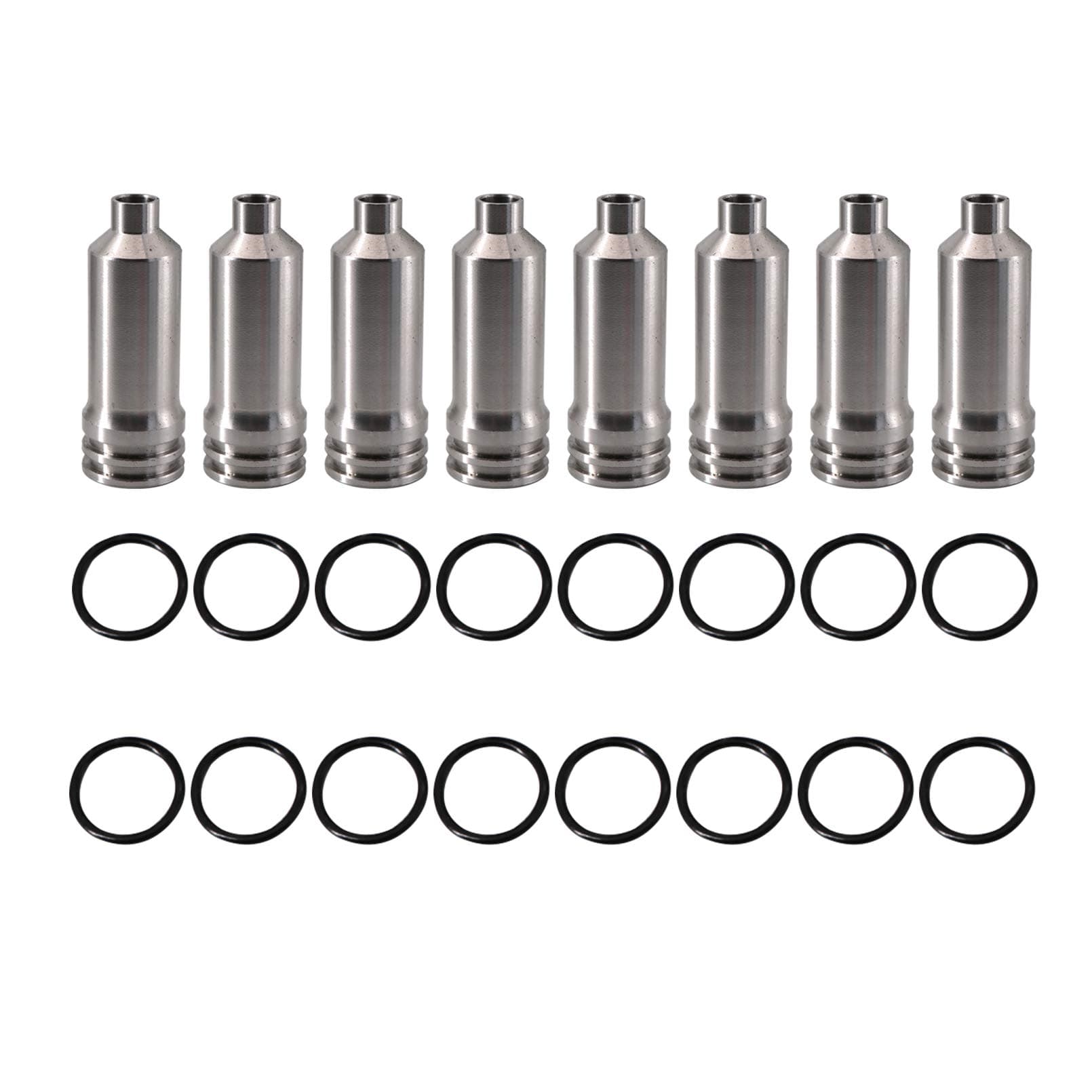 KIPA Injector Sleeve Cup O-Rings Kit for Chevy 2500 3500 6.6L LB7 Duramax 2001-2004 Stainless Durable # 904-120