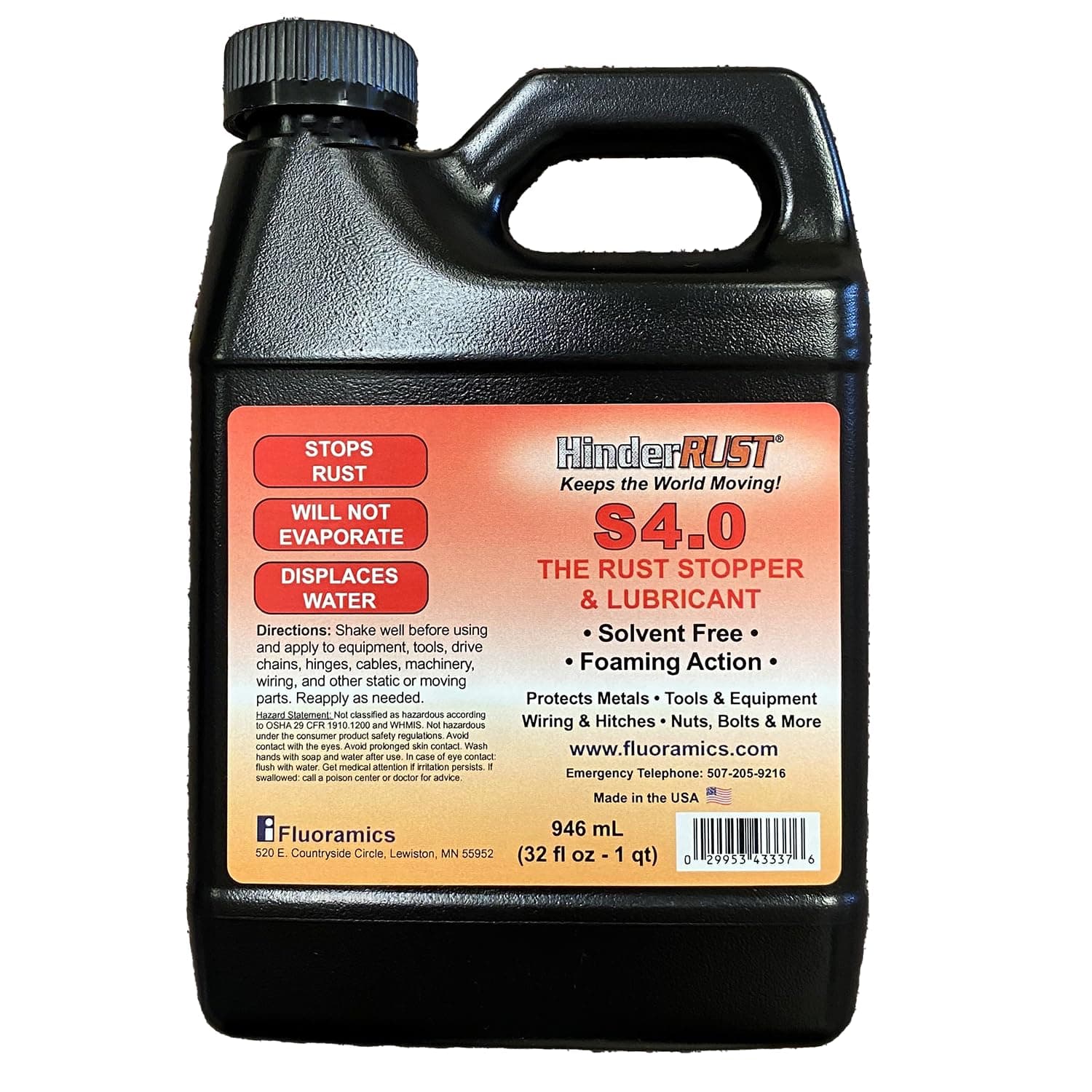 S4.0 "The Rust Stopper" Quart Container
