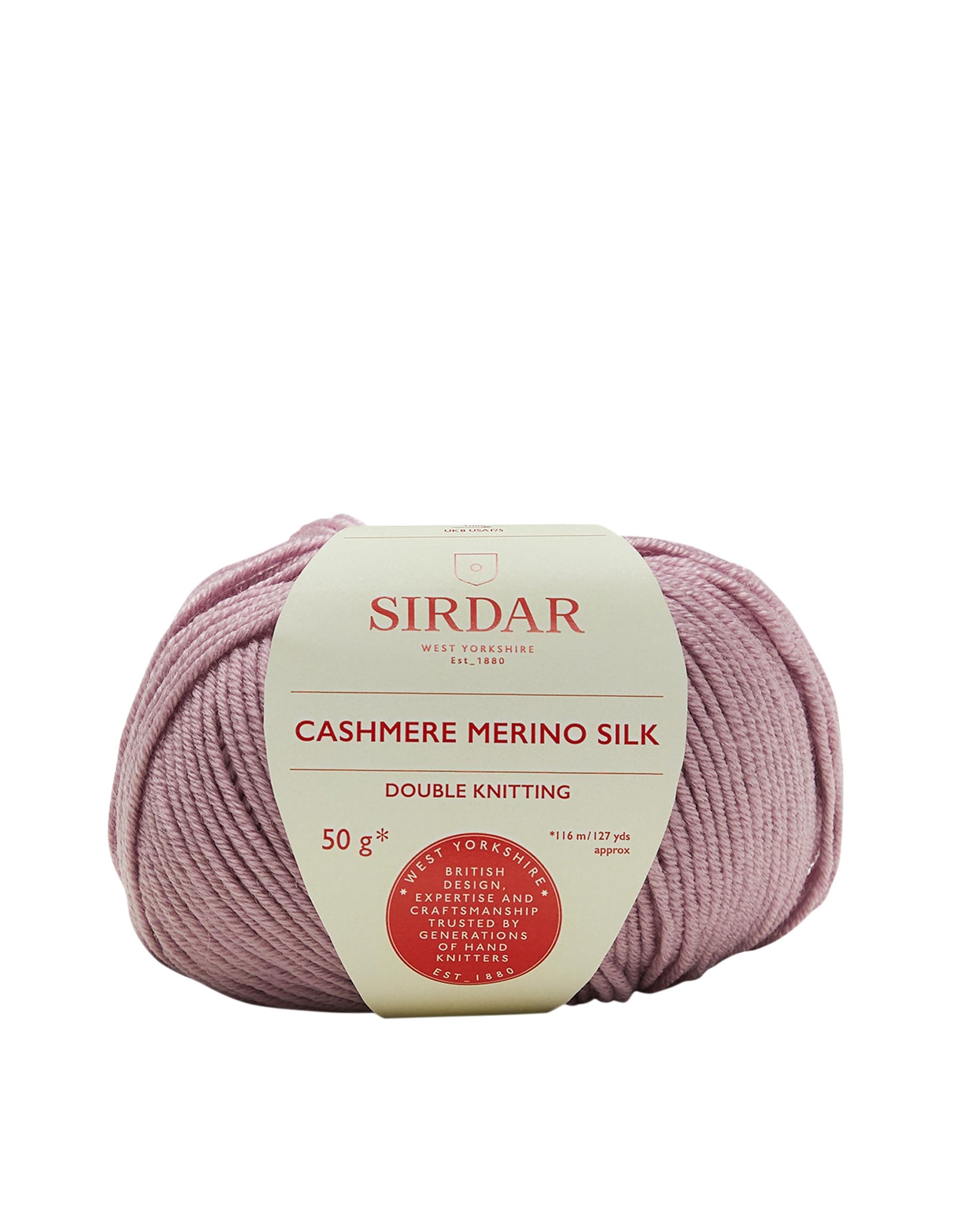 Sirdar - Cashmere Merino Silk DK Knitting Yarn - Lilac Blossom (# 410)