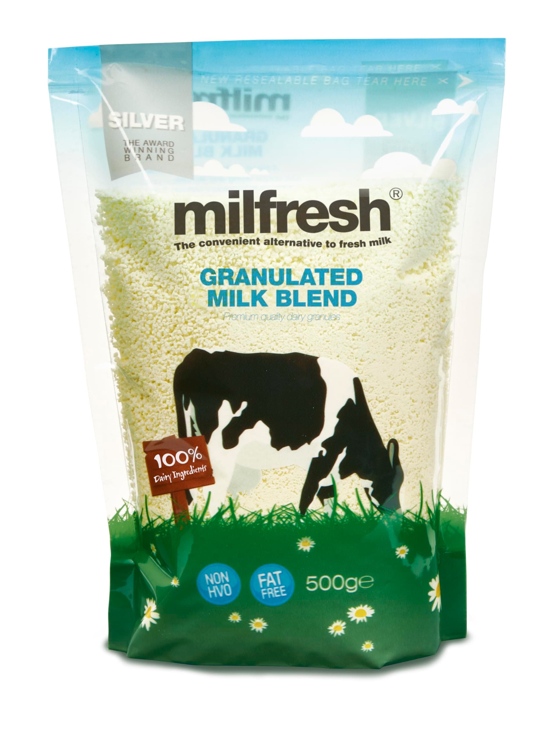 Milfresh Silver Granulated Milk Blend 500g (10 x 500g) The Convenient Alternative to Fresh Milk