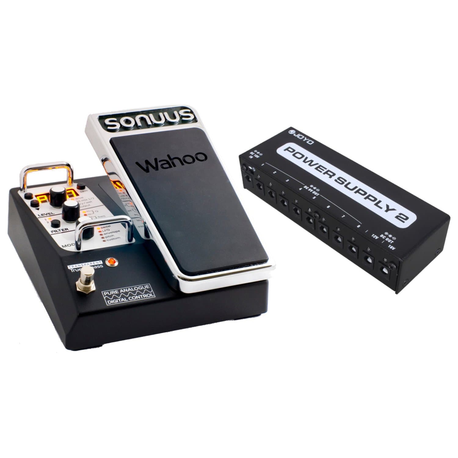 Sonuus Wahoo Wah/Filter Pedal w/Power Supply