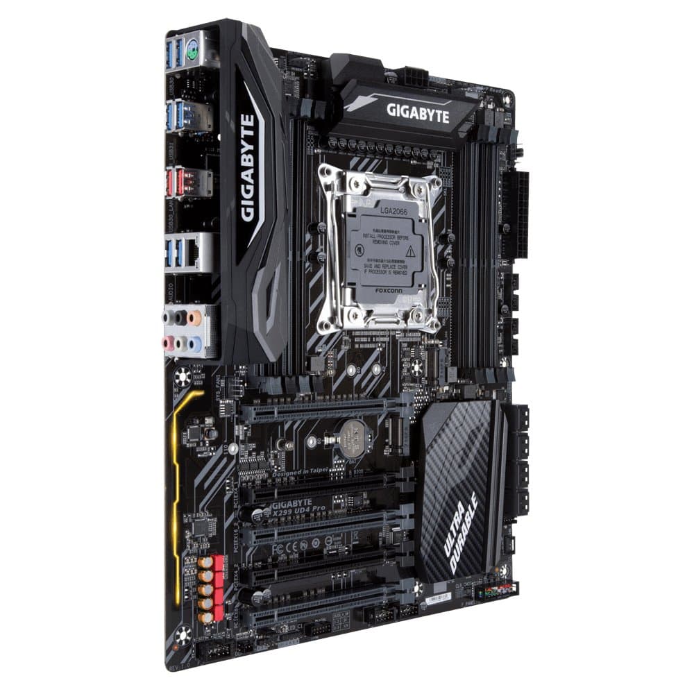 X299 UD4 Aorus Ultra Gaming Pro Chipset LGA 2066 DDR4 SDRAM ATX Motherboard - Black
