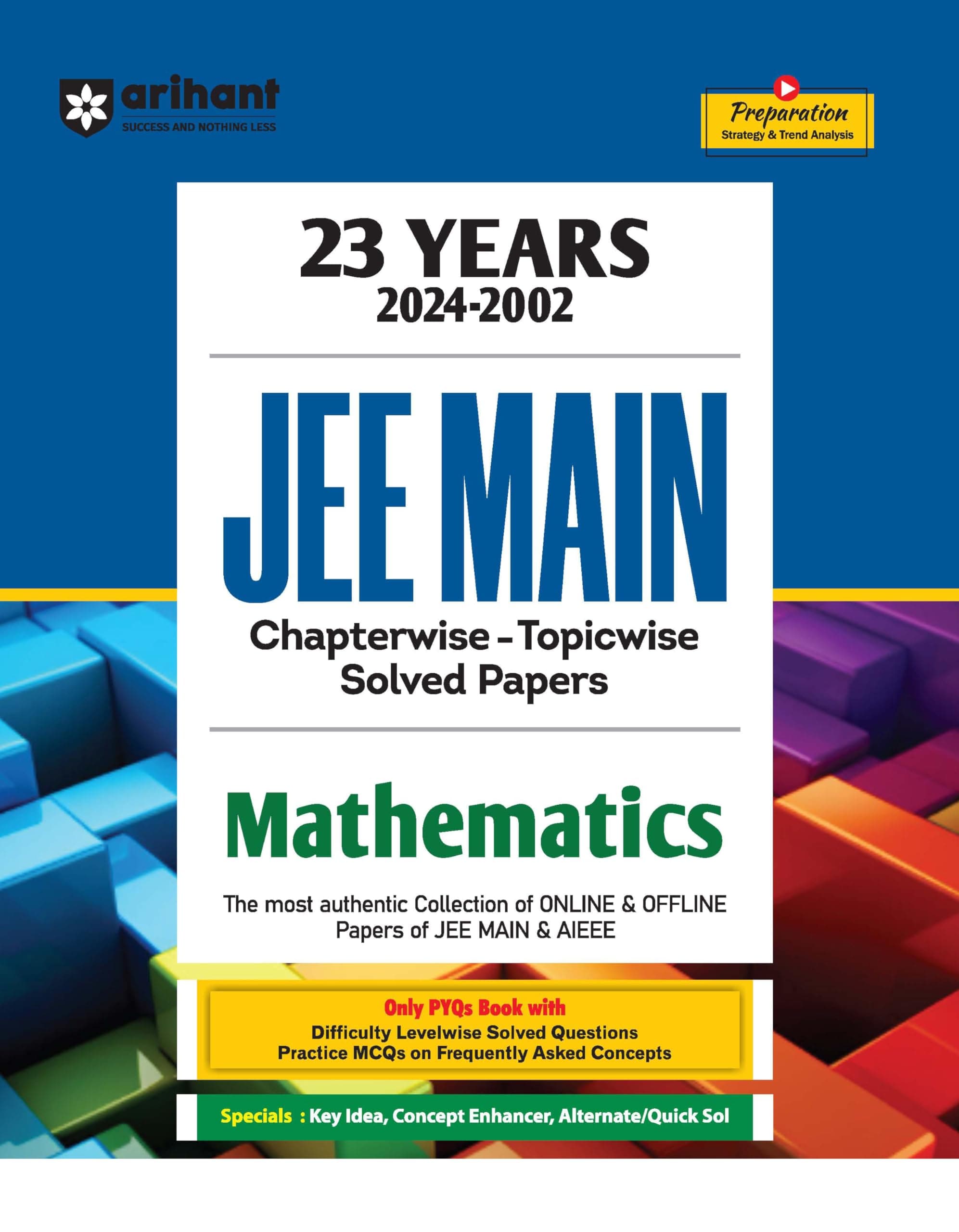(OLD EDITION) 23 YEAR CHAP.SOL.JEE MAINS MATHS