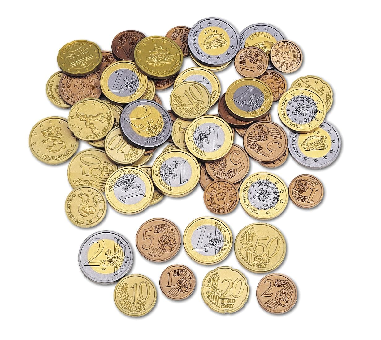 Mixed Euro Coins Set