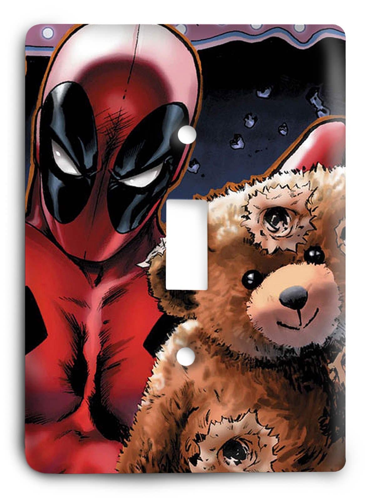 Deadpool Marvel Comics G3 1 Light Switch Cover